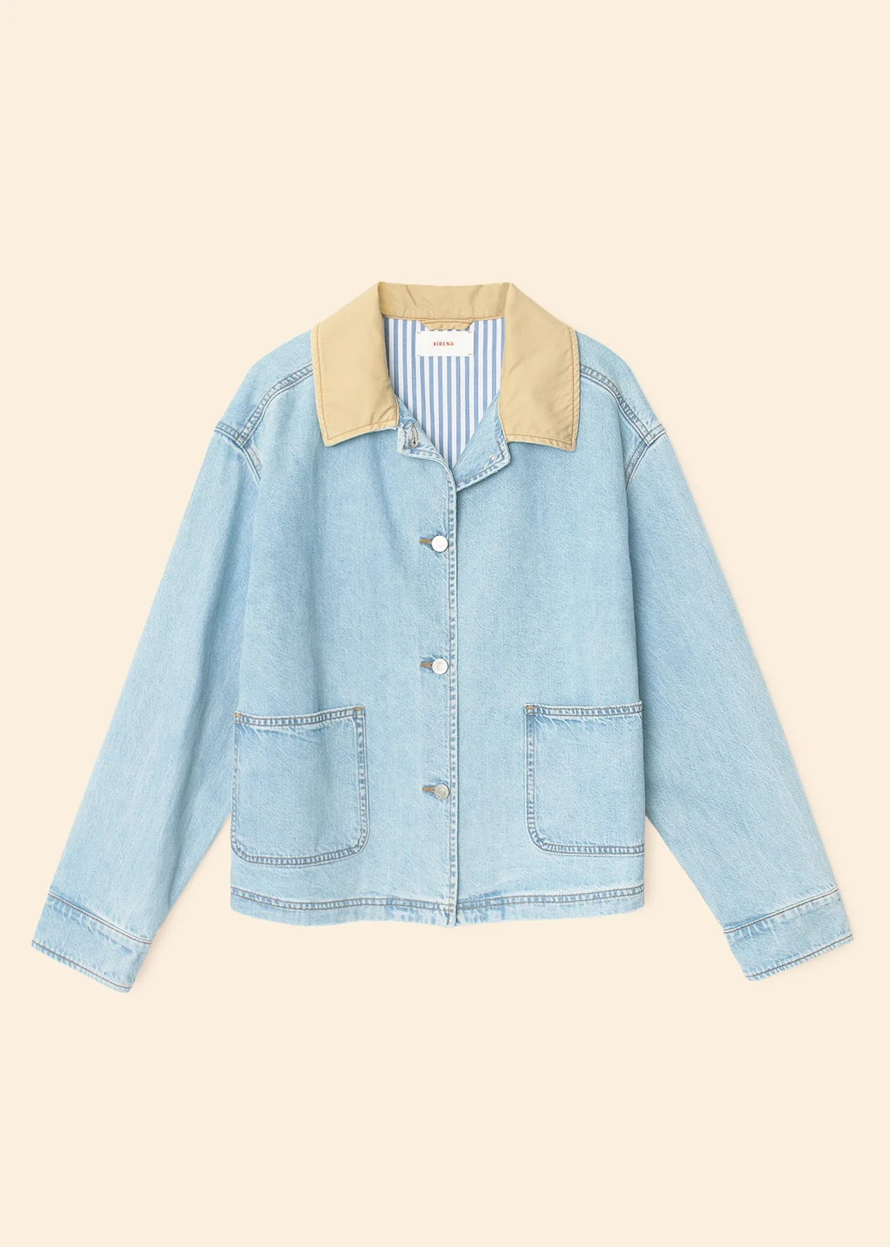 Cove Denim Jacket in Blue Cloud