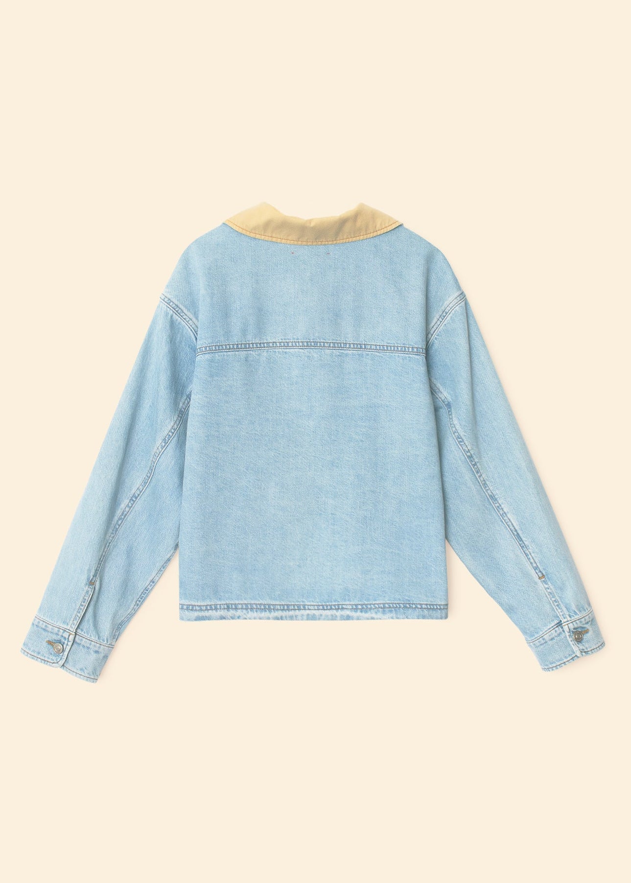 Cove Denim Jacket in Blue Cloud - Image 4