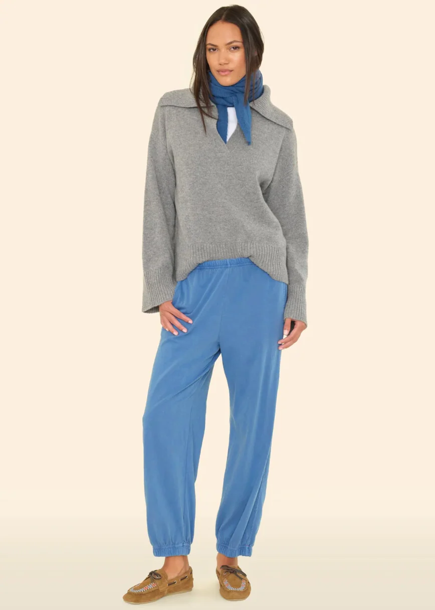 Crispin Pant in Vintage Storm Blue - Image 2