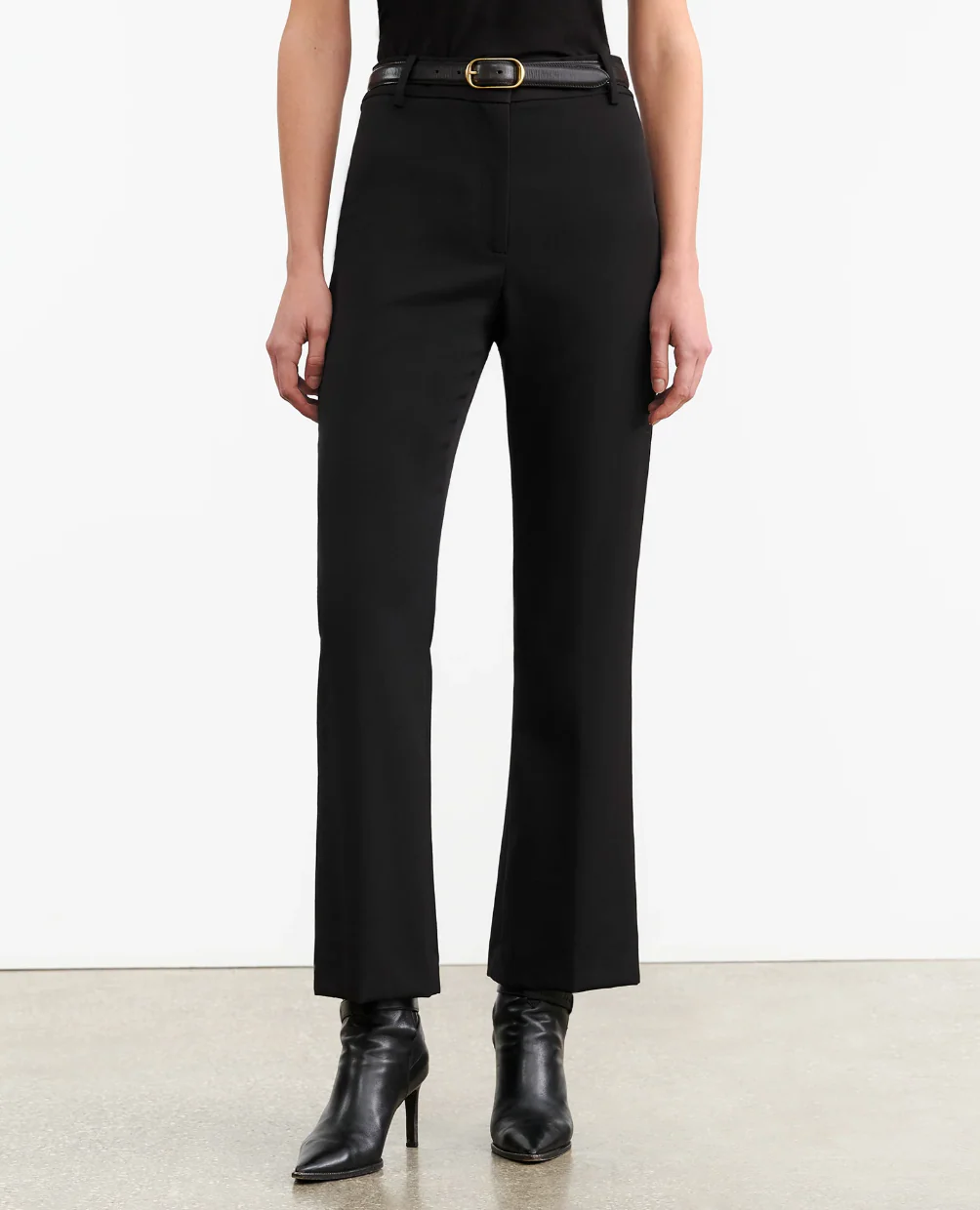 Cropped Corette Wool Pant - Image 2