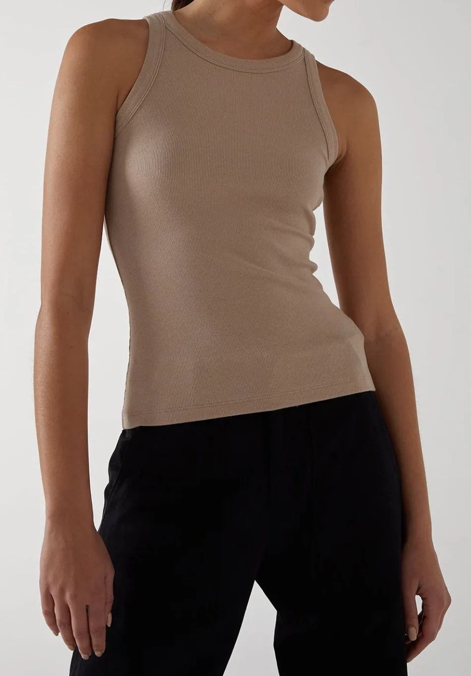 Cruz Tank Top in Nude