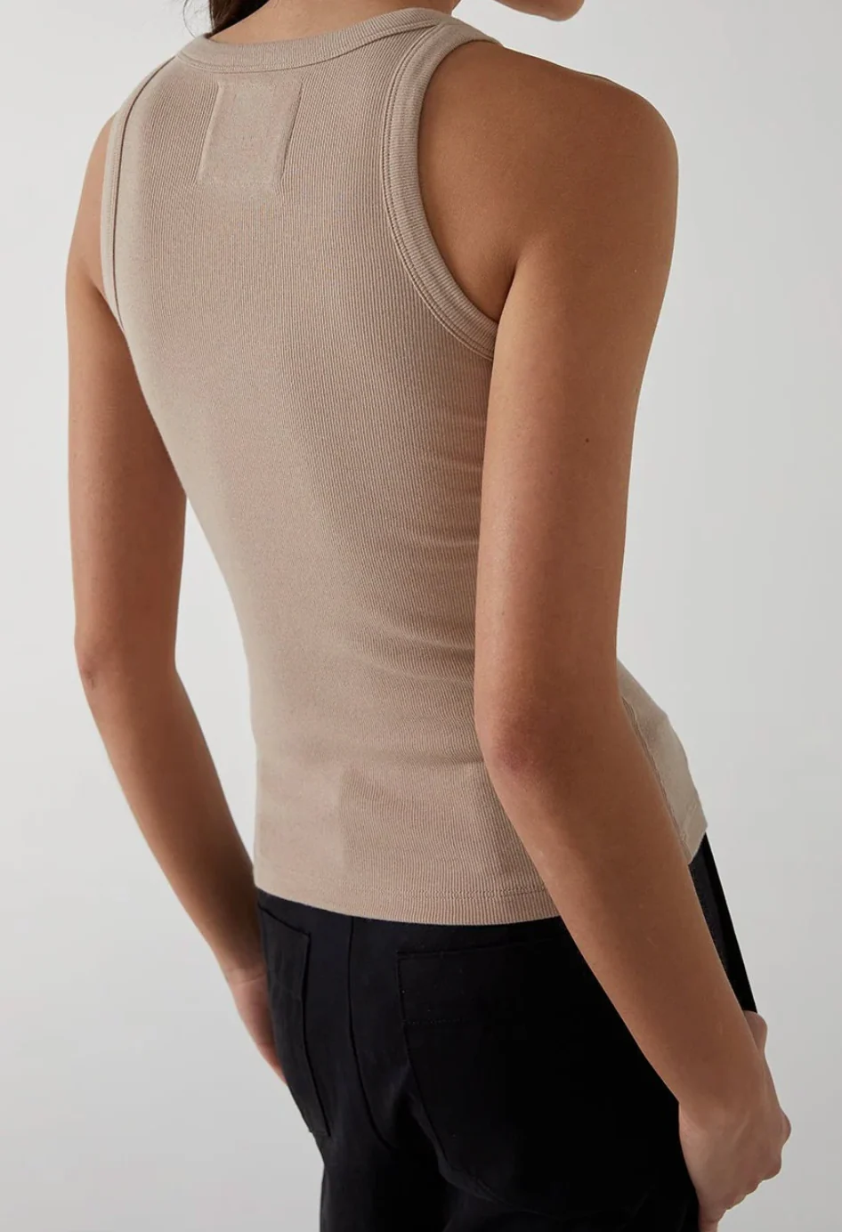 Cruz Tank Top in Nude - Image 2