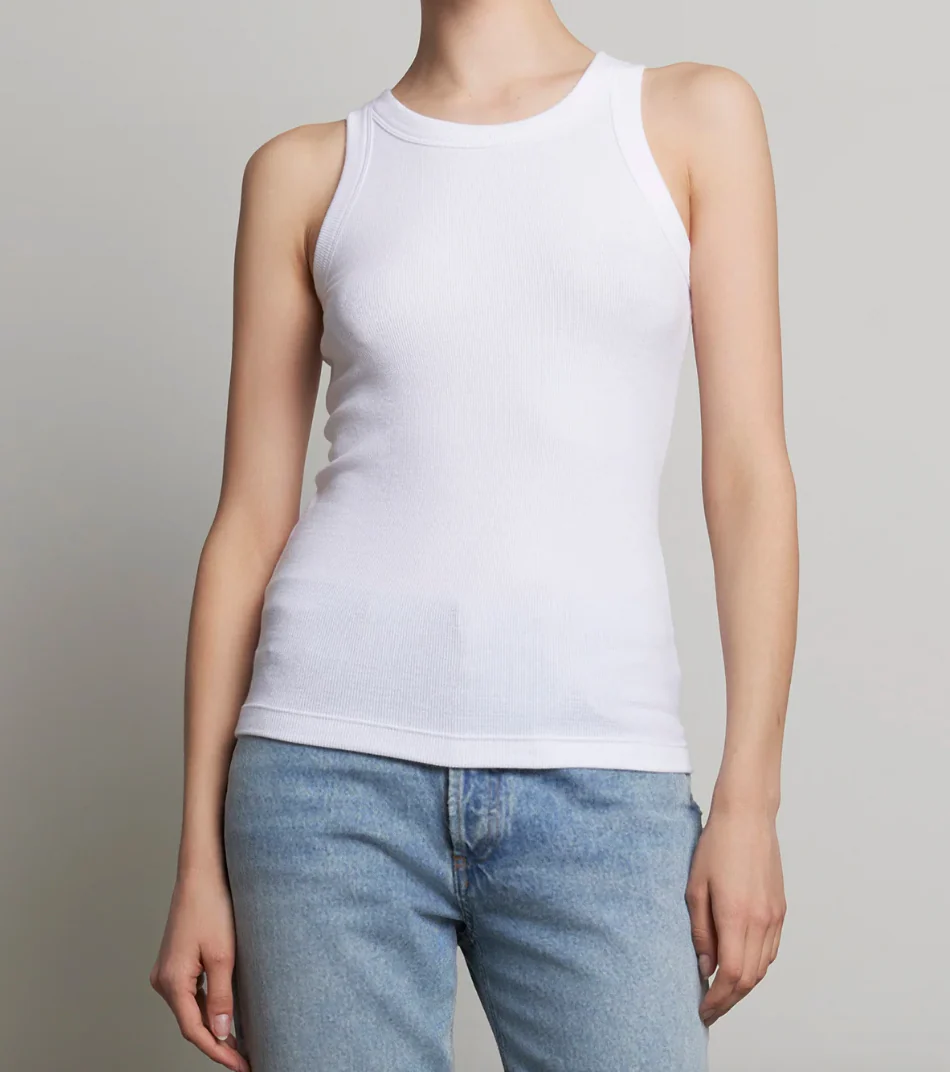 Cruz Tank Top in White