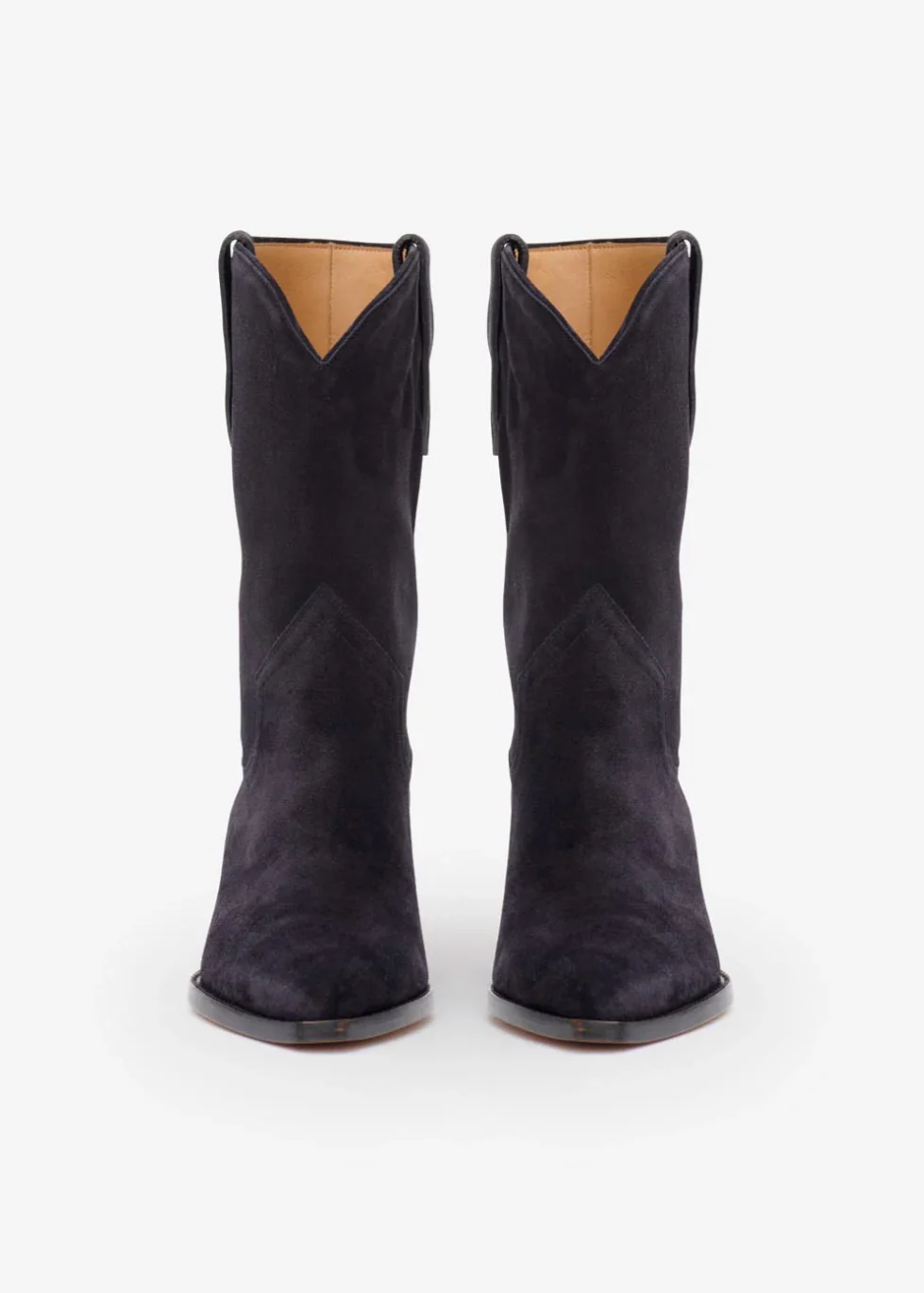 Dahope Suede Boots in Faded Black - Image 3