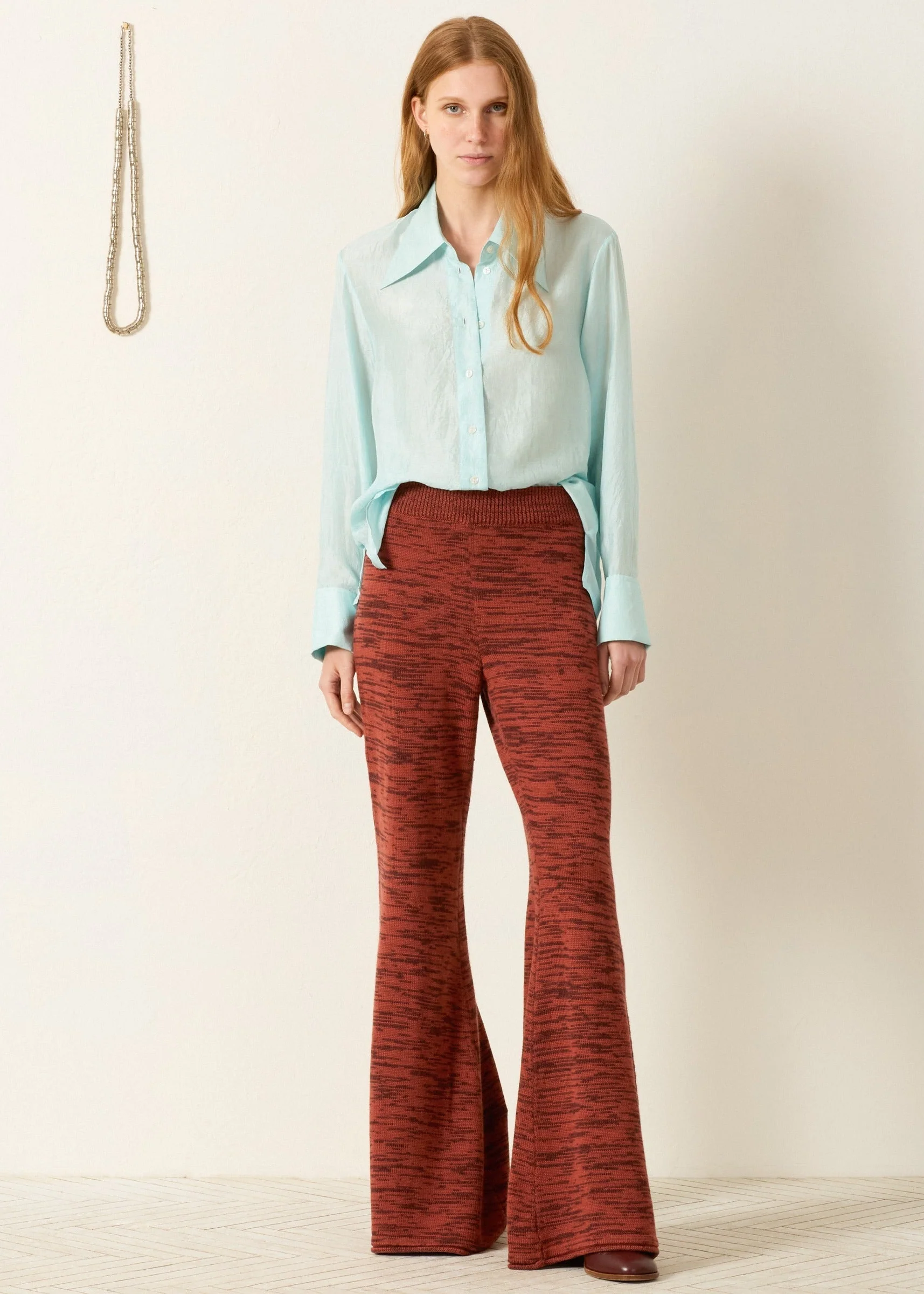 Dana Morning Dew Silk Shirt - Image 3