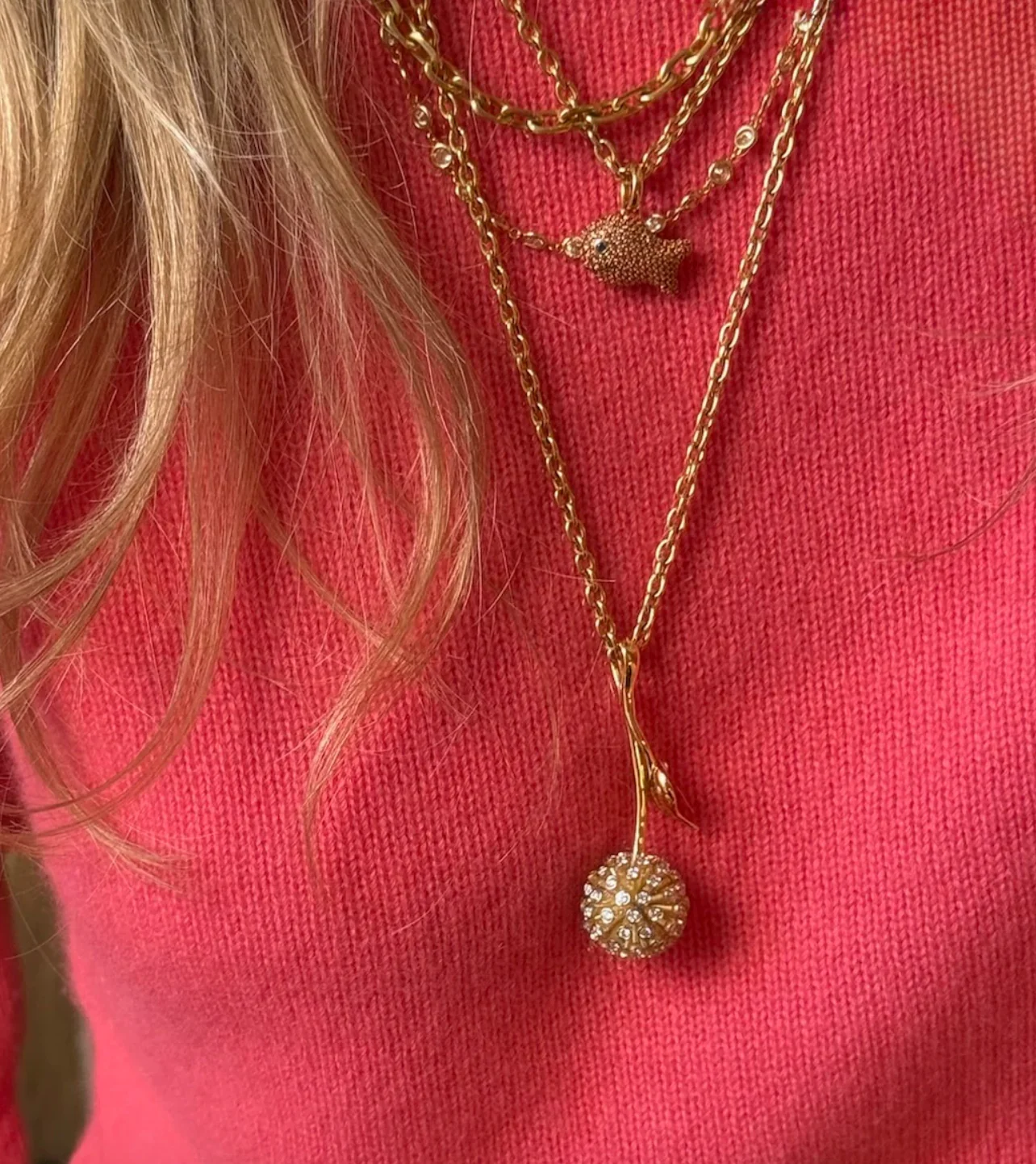 Dandelion Pendant Necklace - Image 3