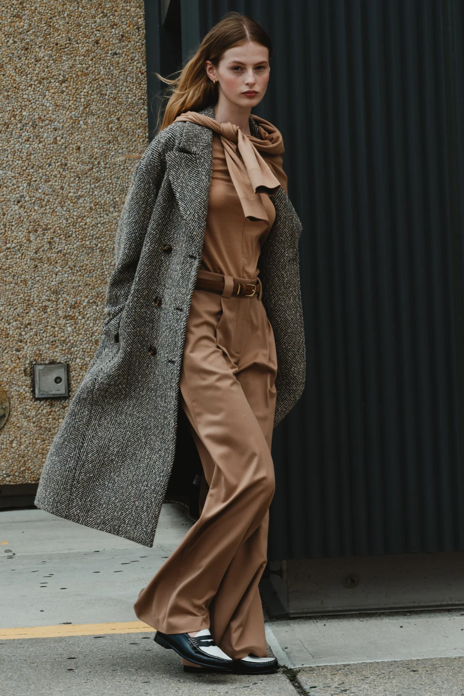Dayana Herringbone Coat - Image 3
