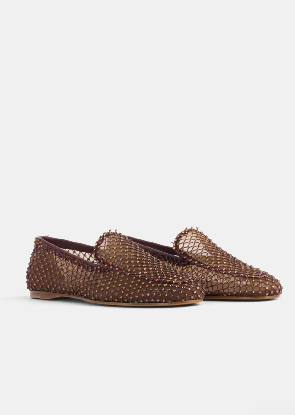 Diamanté Mesh Loafers - Image 3