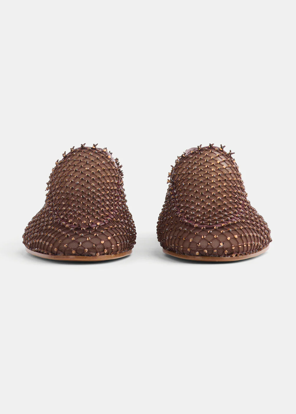 Diamanté Mesh Loafers - Image 4