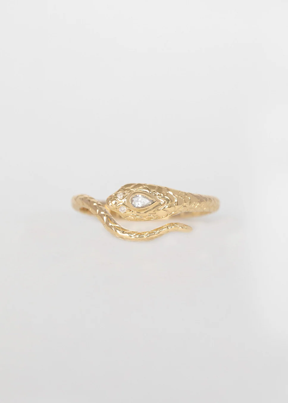 Diamond Cobra Ring