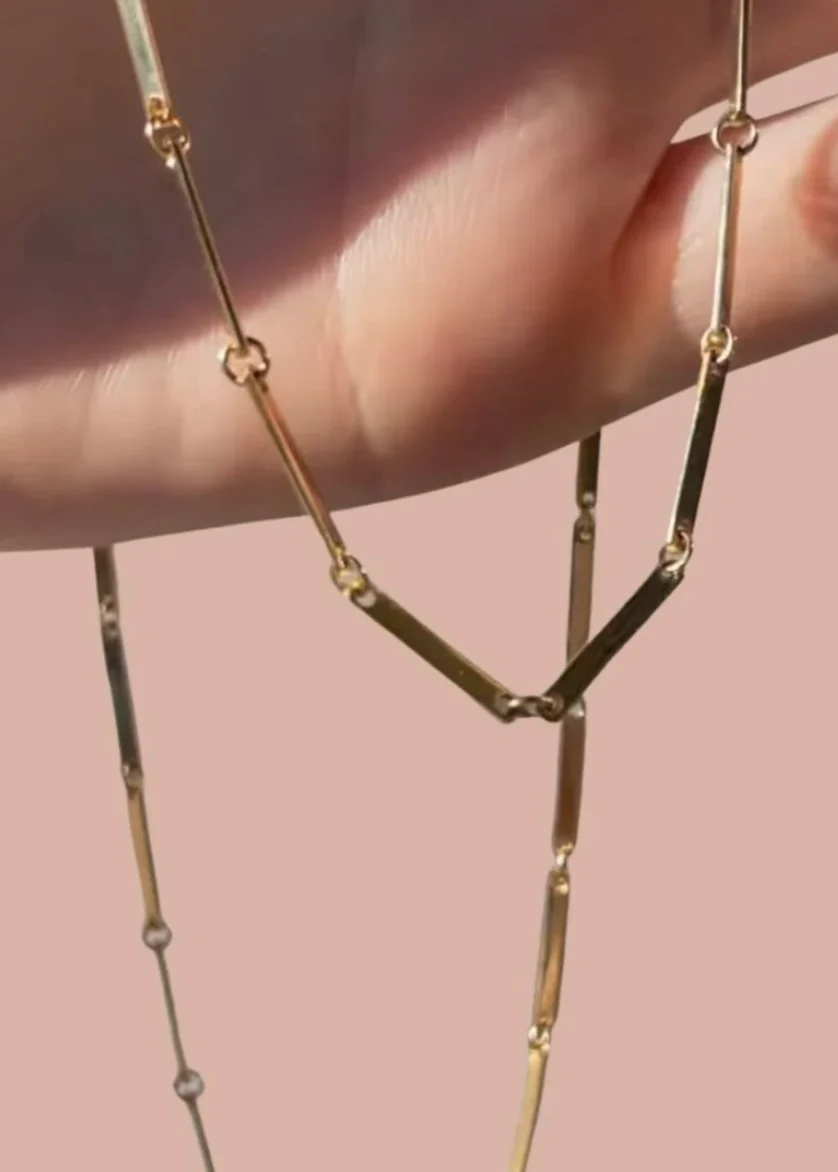 Doey Flat Link Bar Chain - Image 3