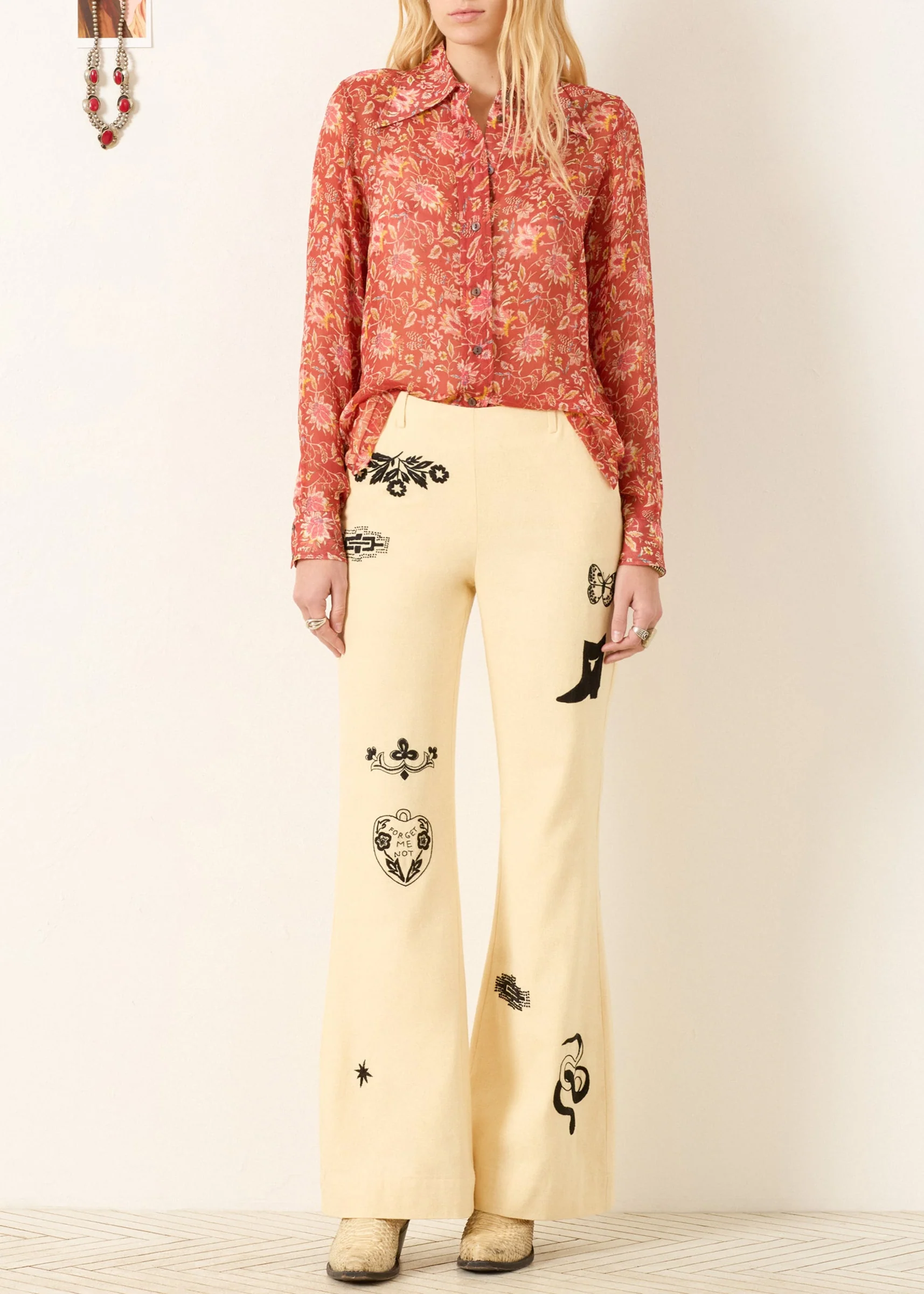 Dolly Sunset Ember Shirt - Image 2