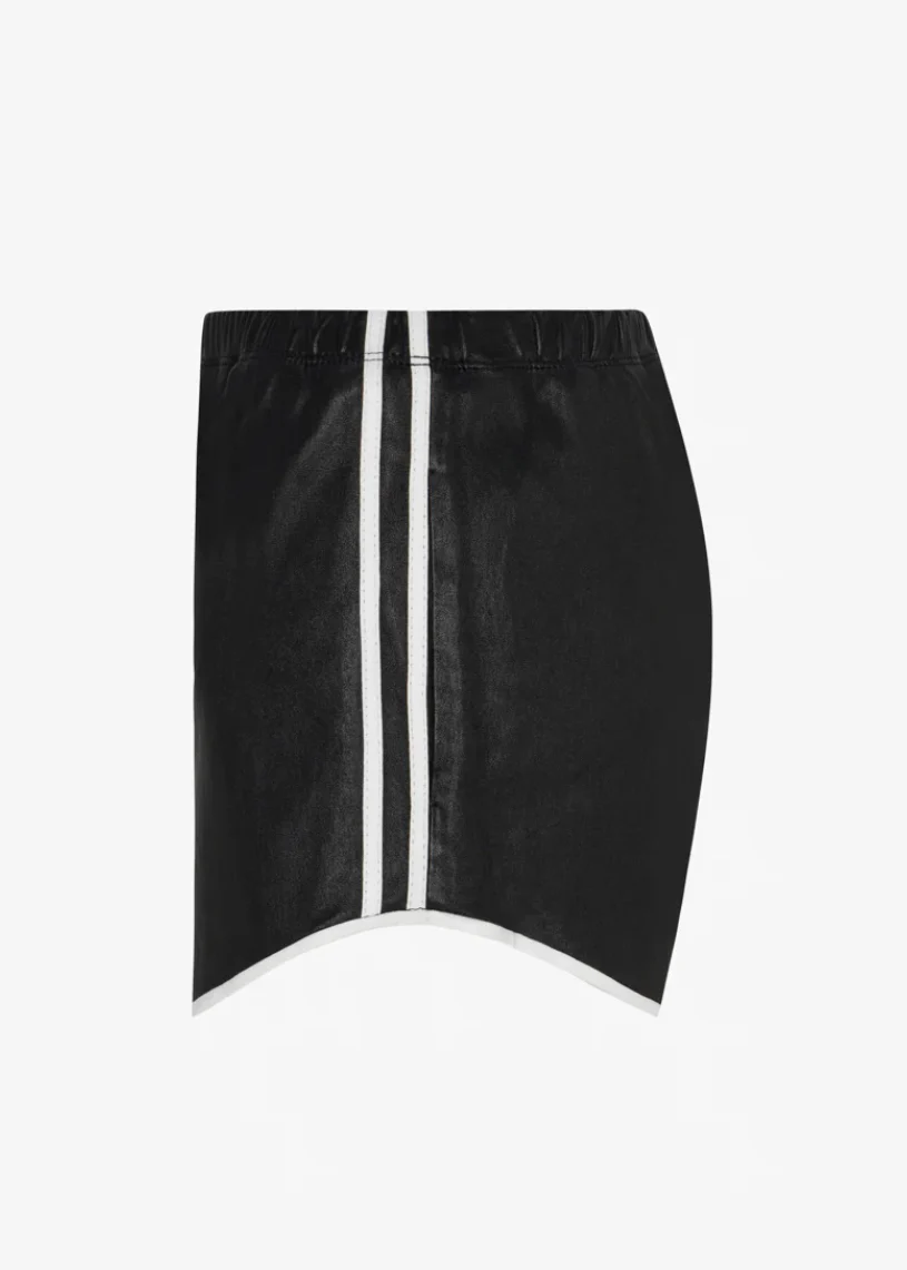 Leather Athletic Slip Shorts - Image 5