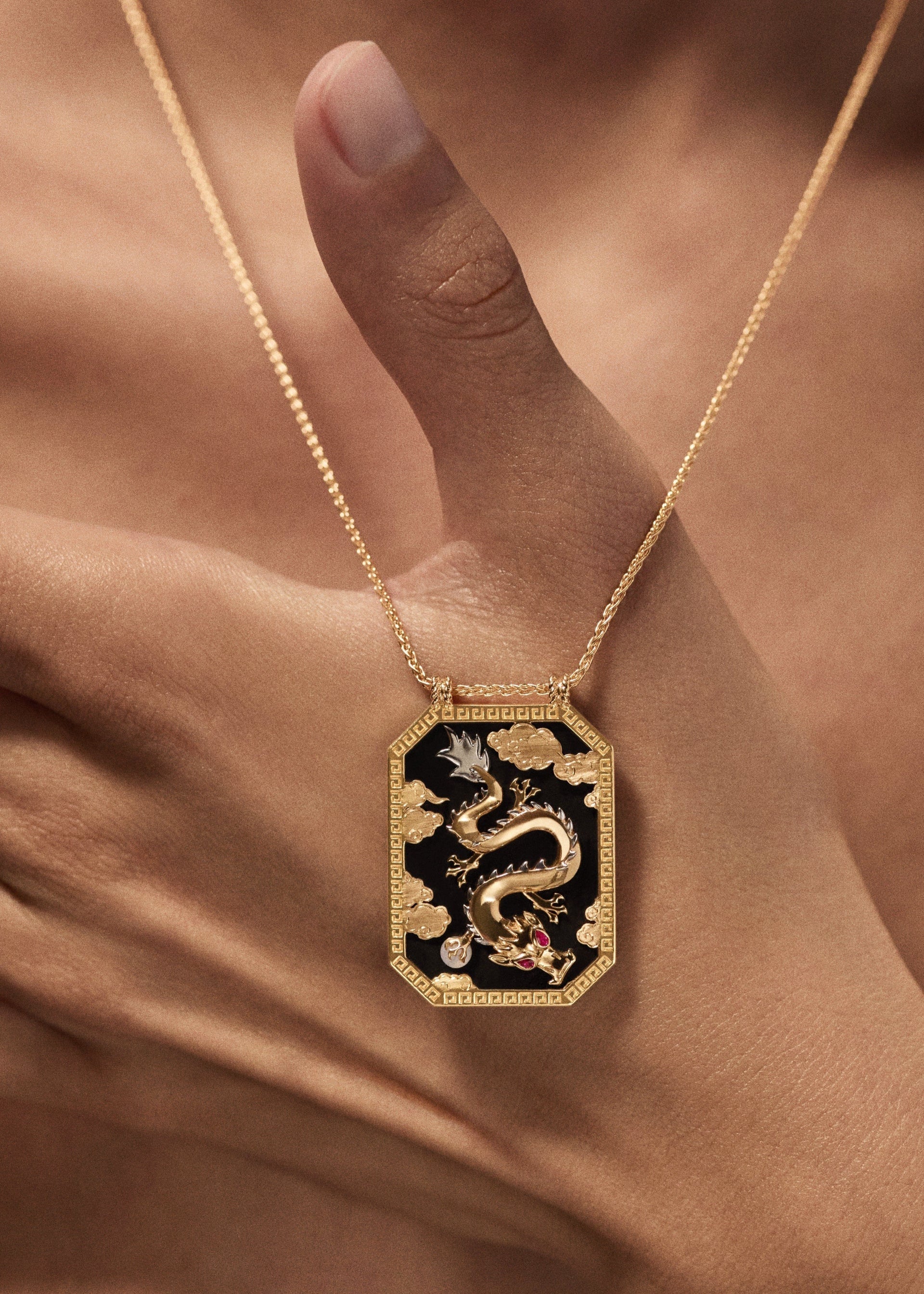 Dragon Scapular in Ebony - Image 2