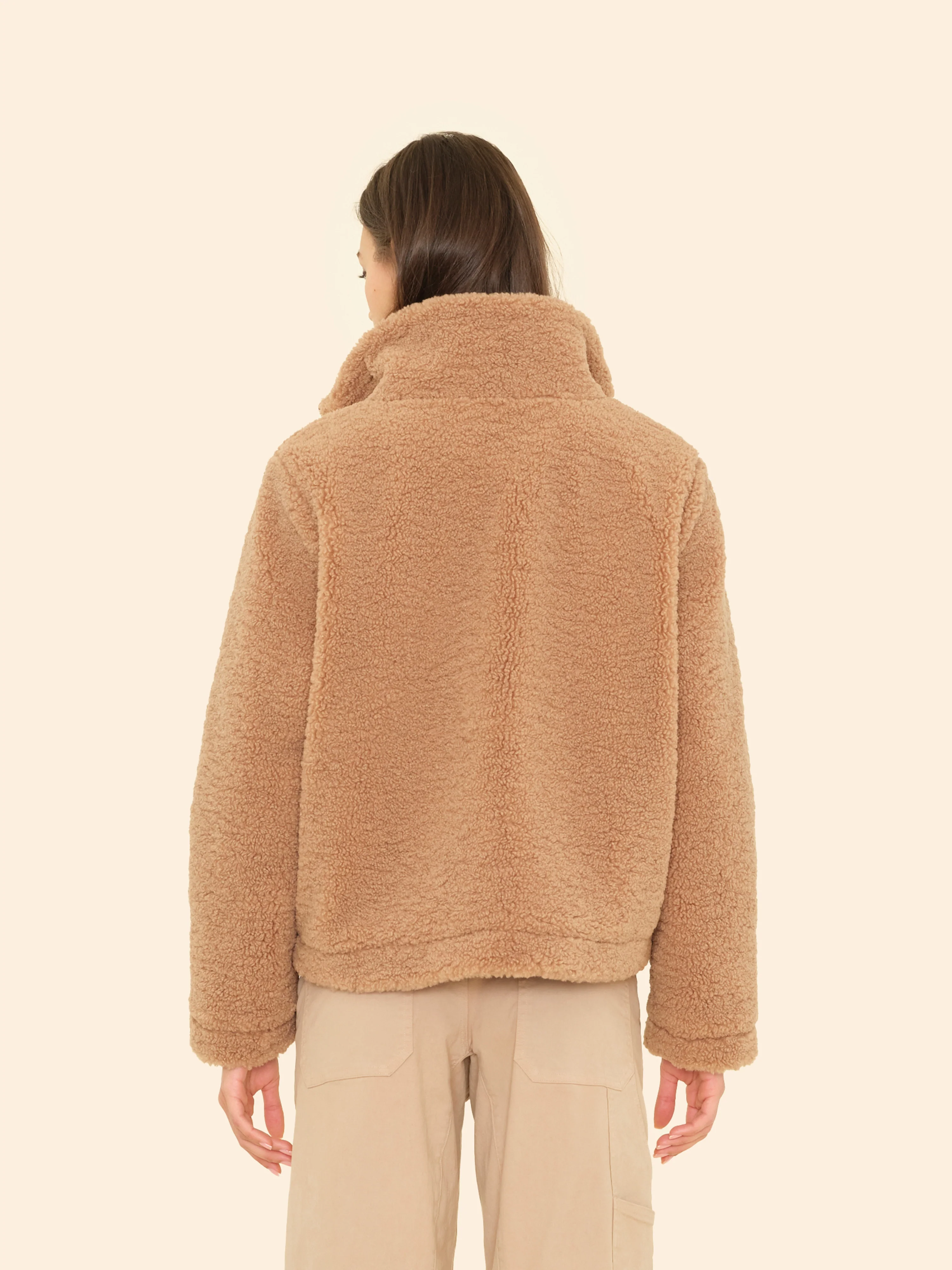 Dree Bomber in Teddy Brown - Image 3