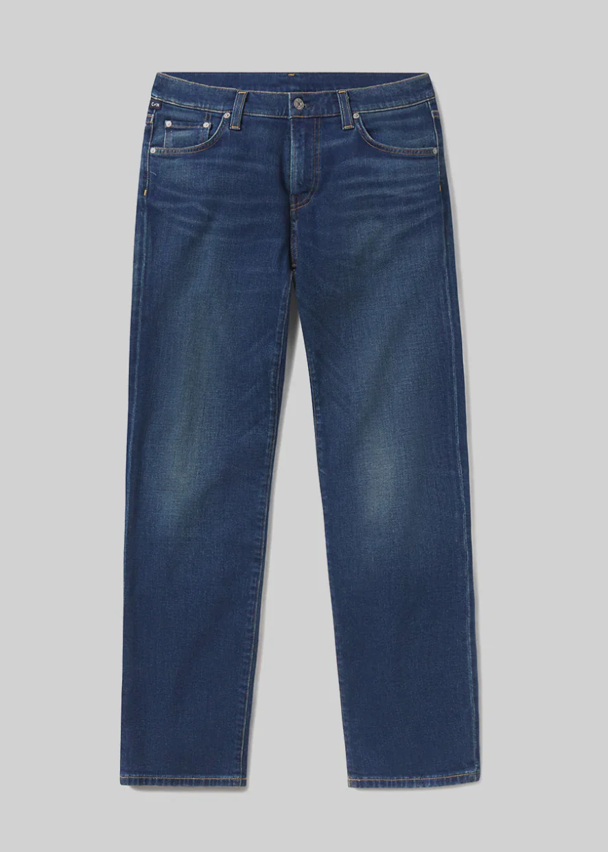 Elijah Straight Cashmere Denim in Condor