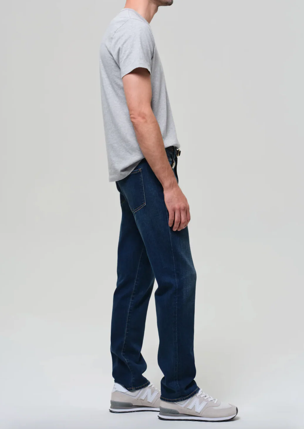 Elijah Straight Cashmere Denim in Condor - Image 4