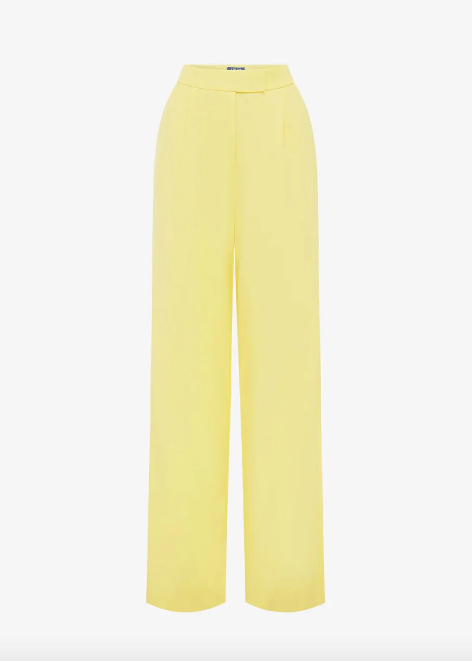 Elisha Wide Leg Pants in Limoncello