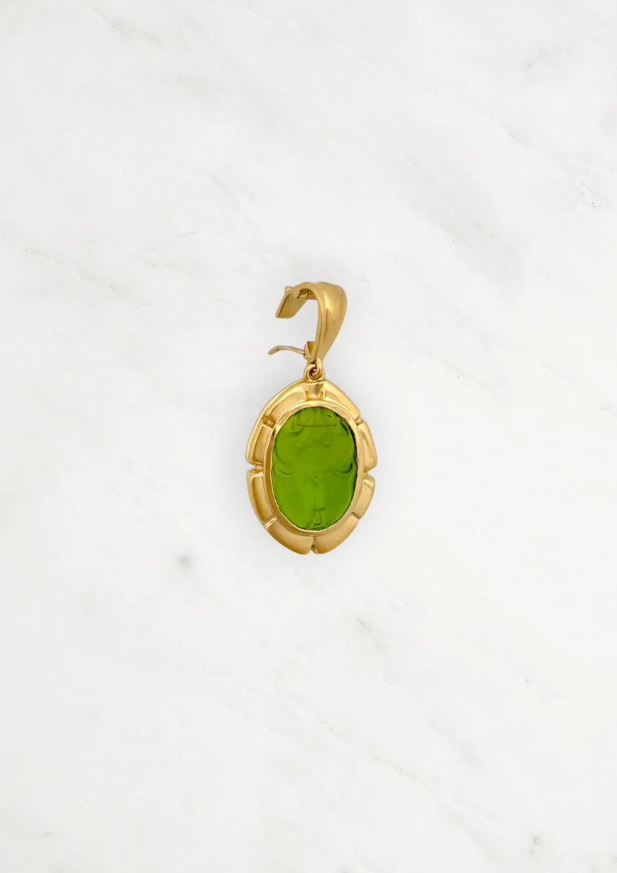 Elliot Scarab Venetian Glass Pendant - Image 3