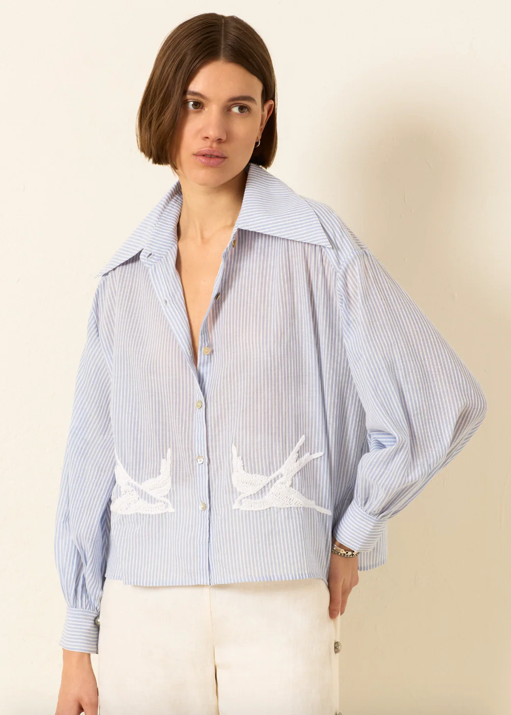 Emery Swallow Stripe Shirt