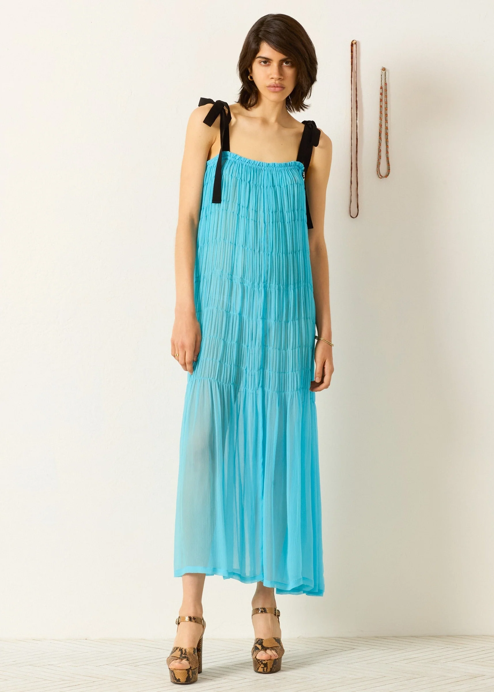Emrys Cerulean Stone Dress