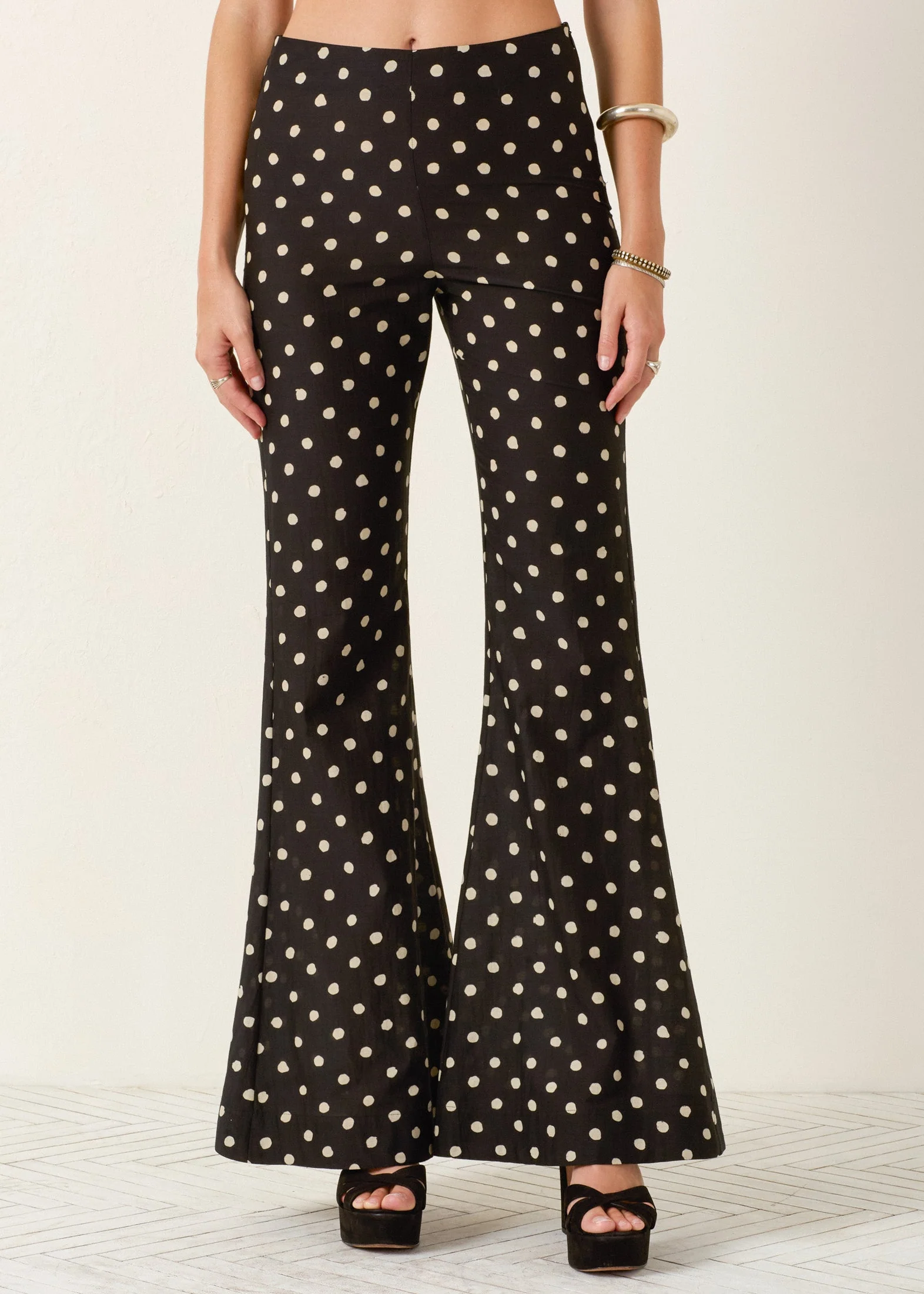 Farah Blanc Speckle Pant