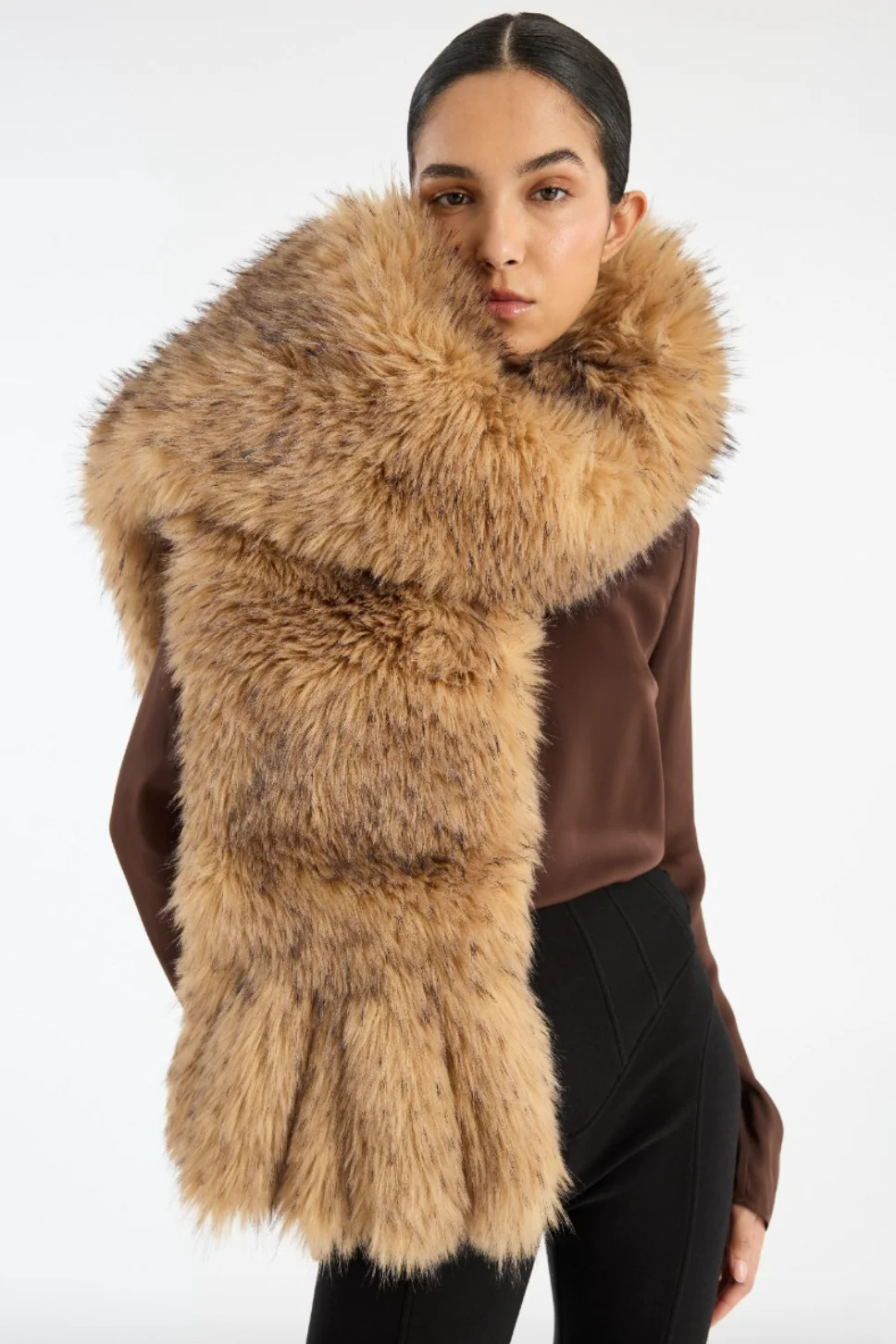 Faux Fur Scarf - Image 2