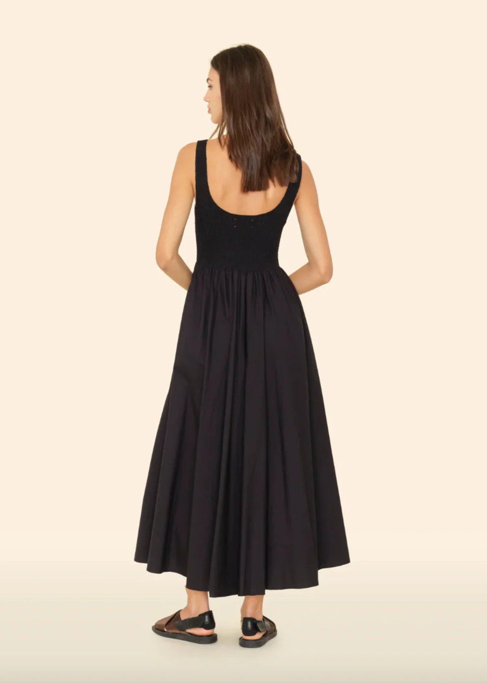 Florence Dress in Black - Image 3