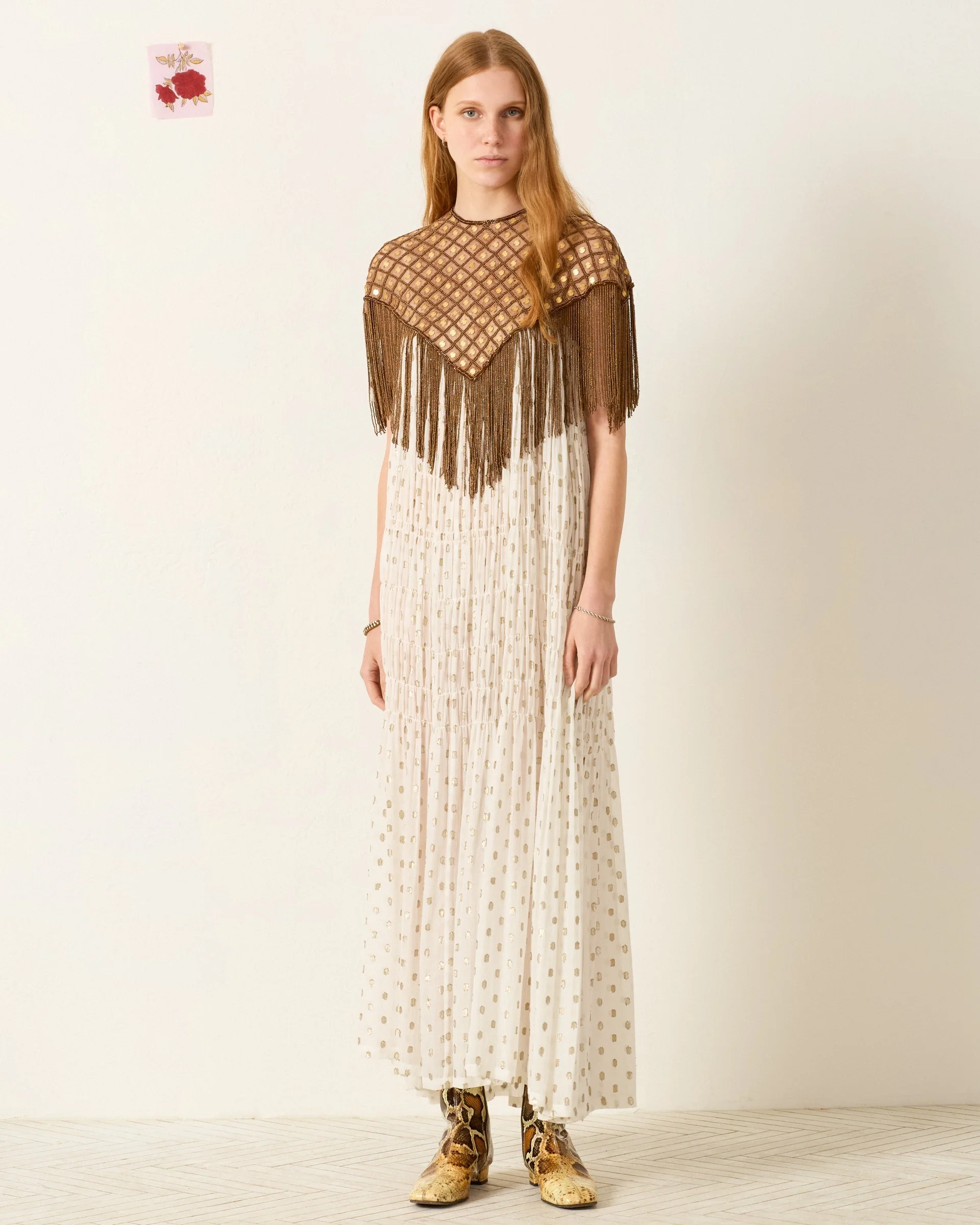 Flou Bronze Mist Capelet - Image 3