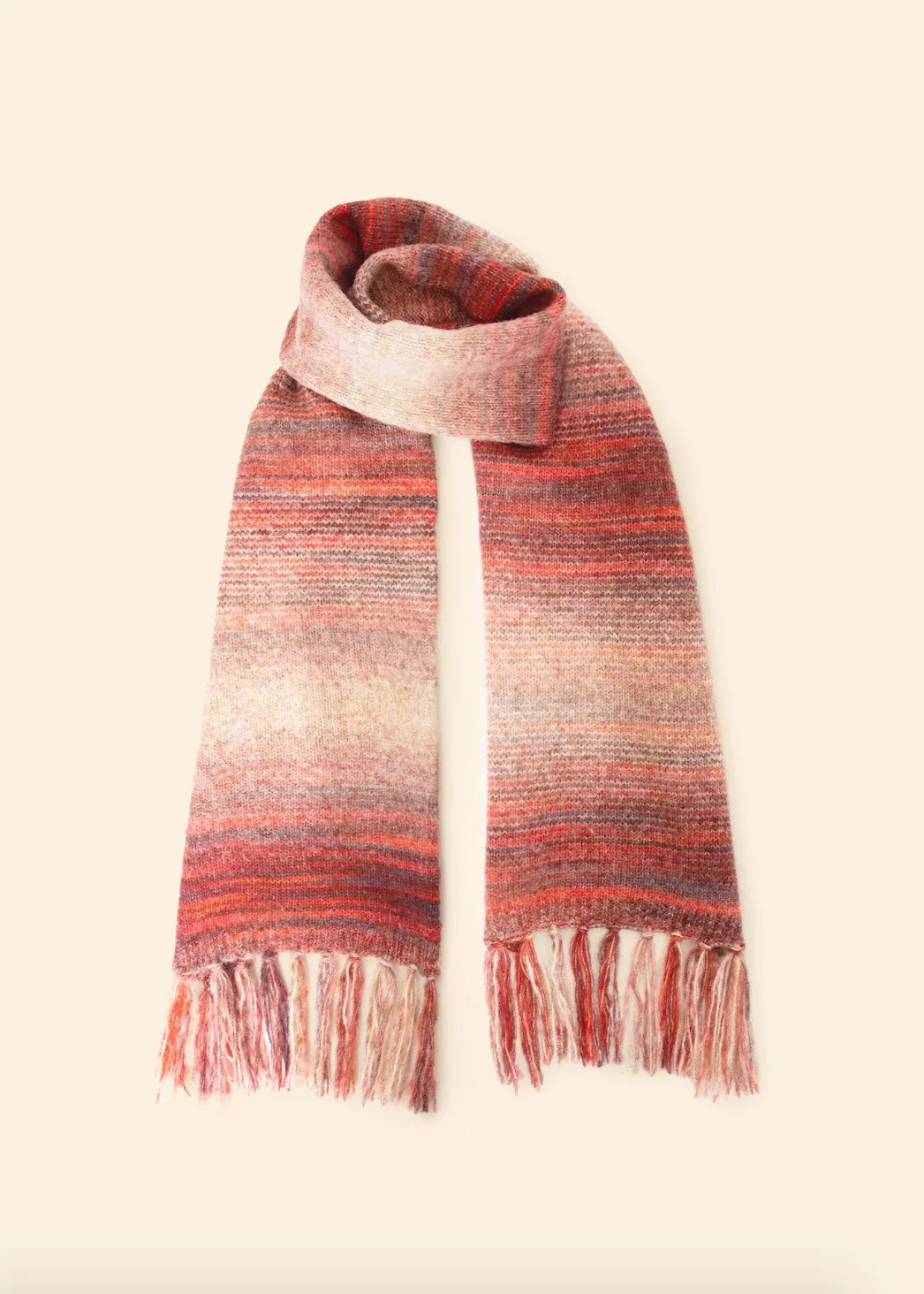 Fonda Scarf in Sienna Ombre