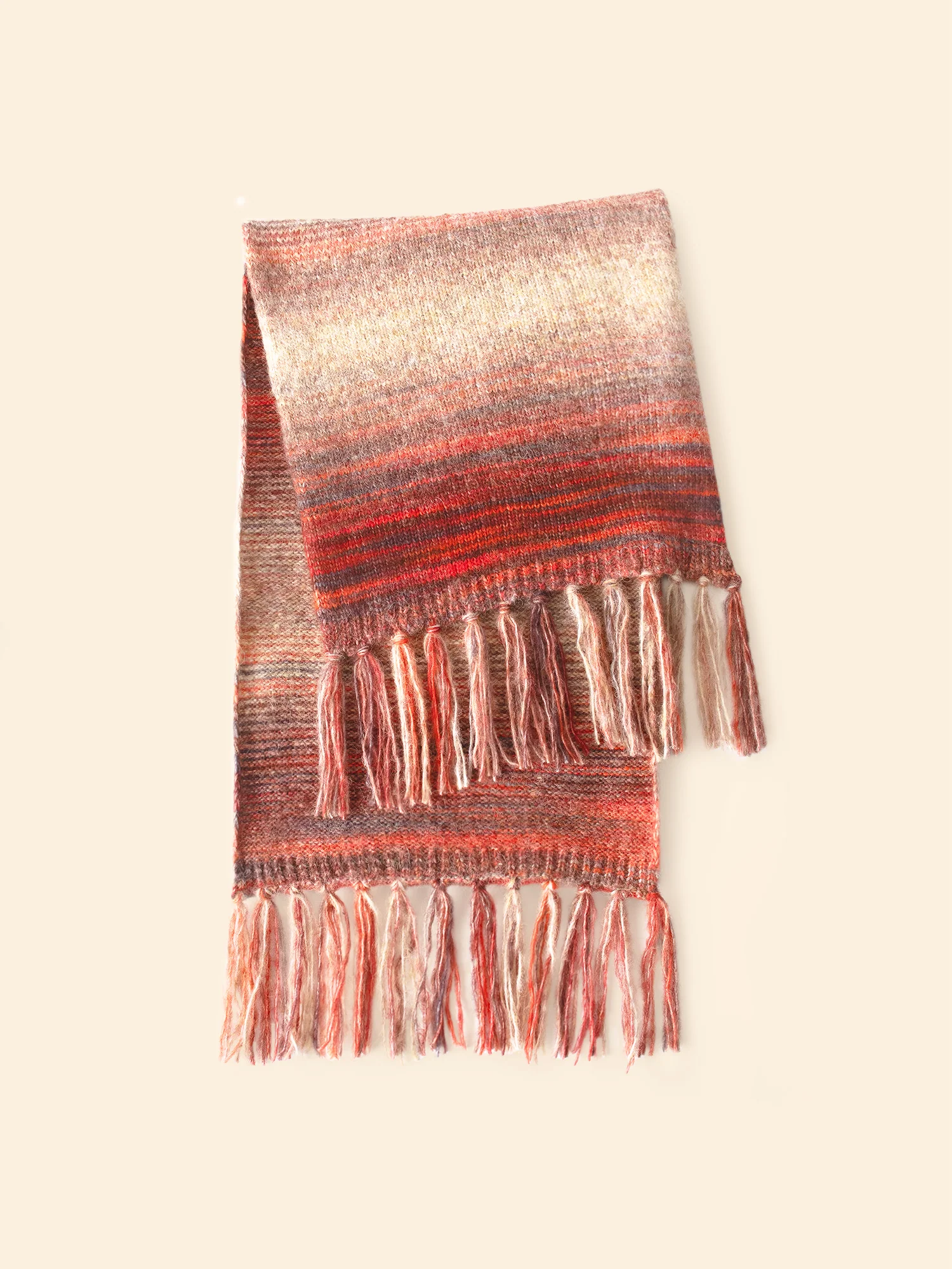 Fonda Scarf in Sienna Ombre - Image 3