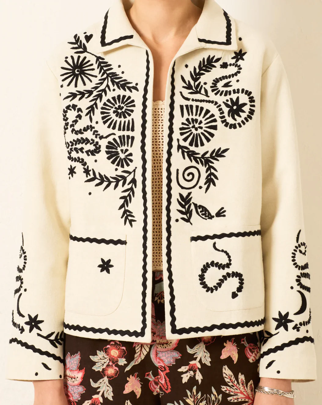Francis Bone Snake Jacket - Image 3