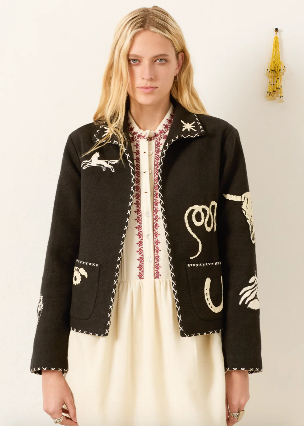 Francis Noir Tattoo Jacket