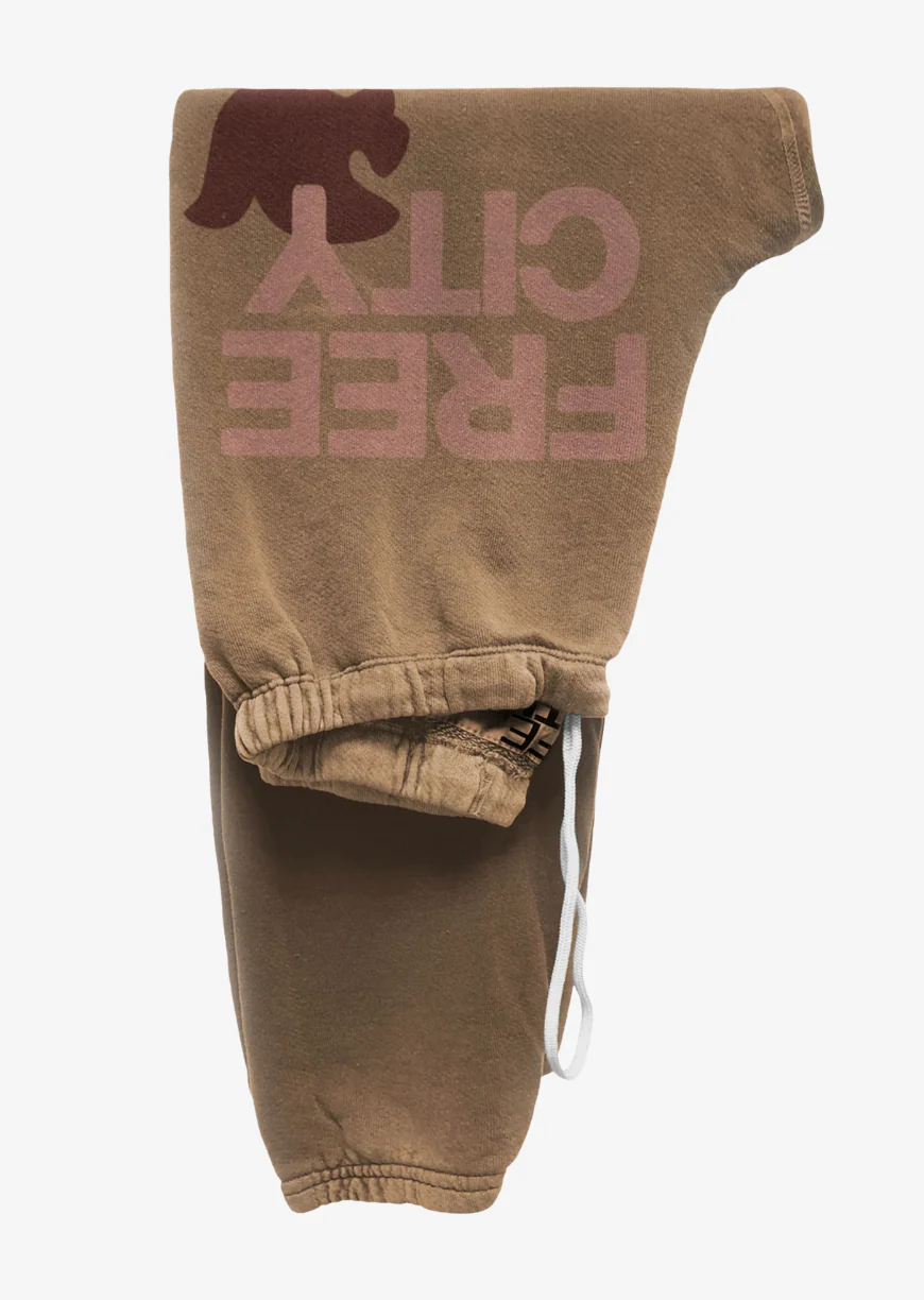Flow Sweatpant in Moonshrooms Bronzer