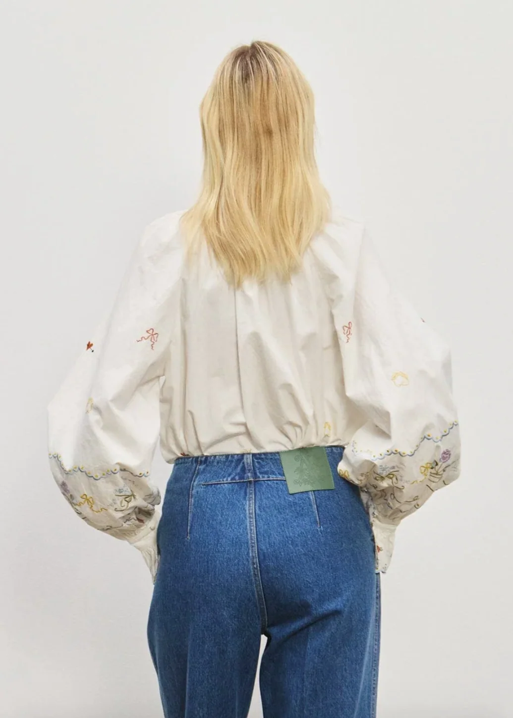 Giulia Embroidered Blouse - Image 3