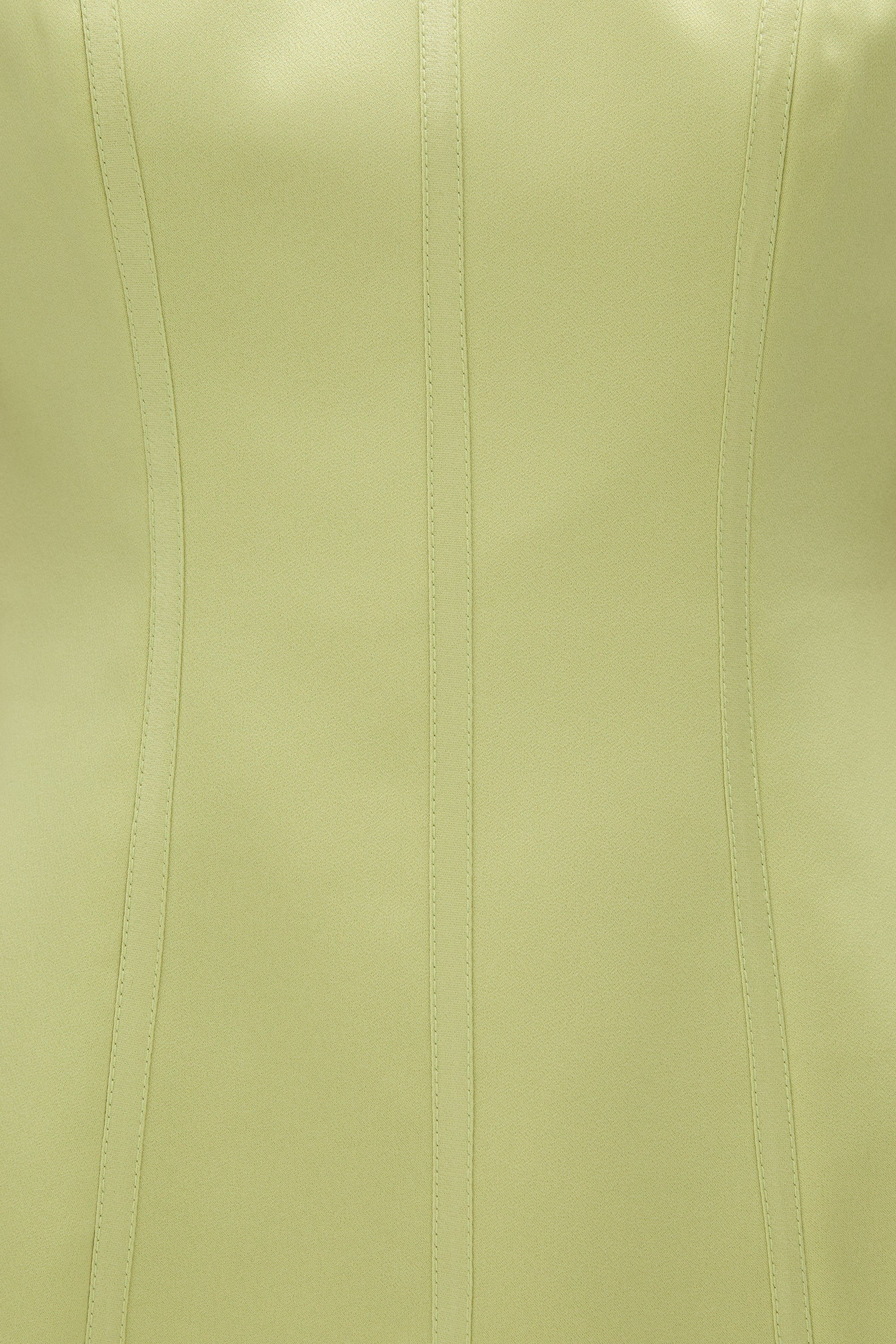 Hallie Mini Dress in Lime - Image 6