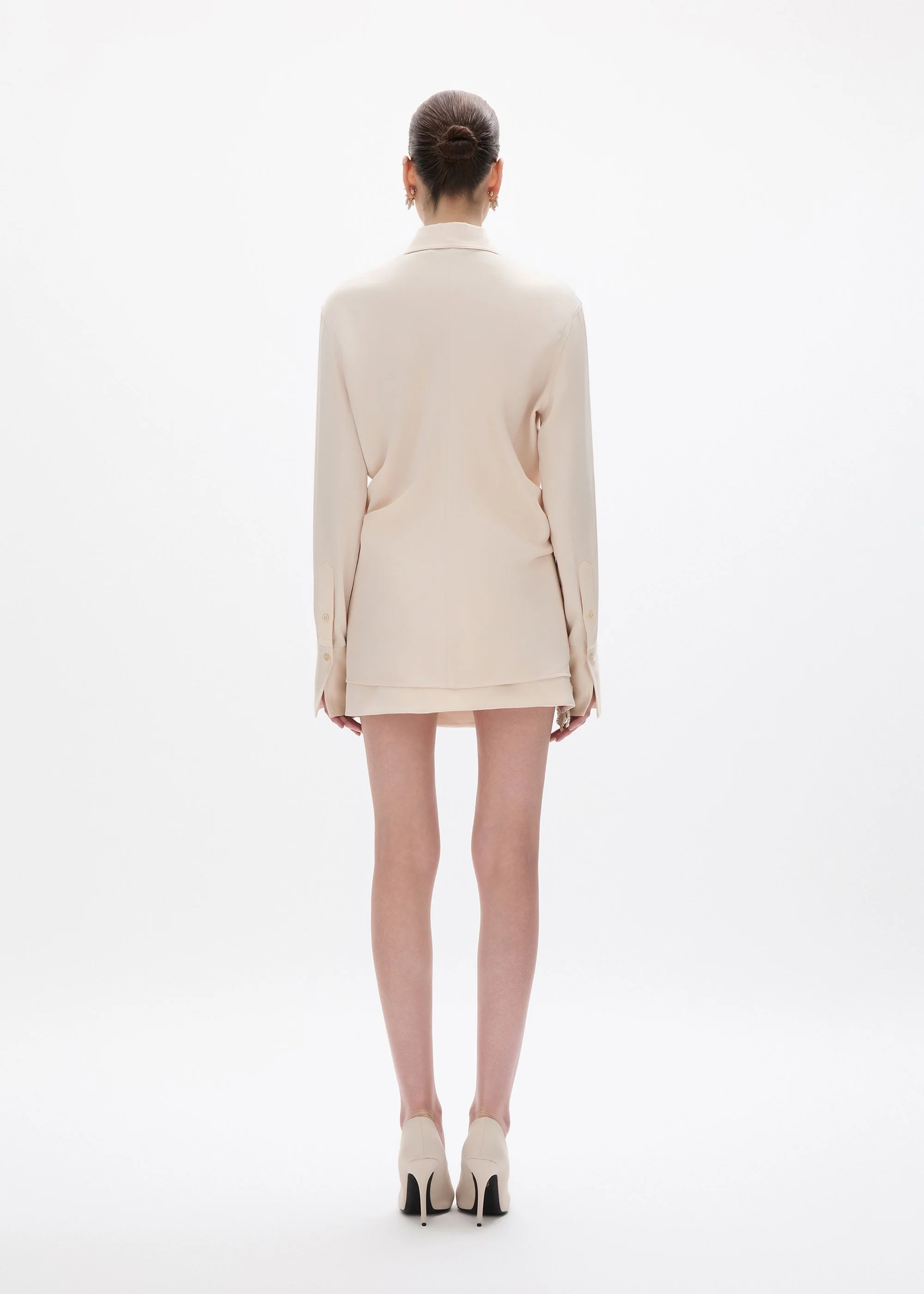 Hallie Shirt in Champagne - Image 4