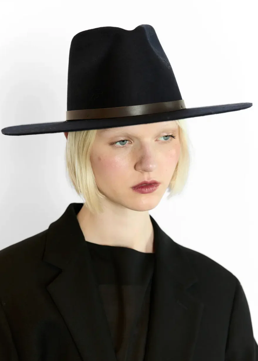 The Harley Hat in Deep Navy - Image 2