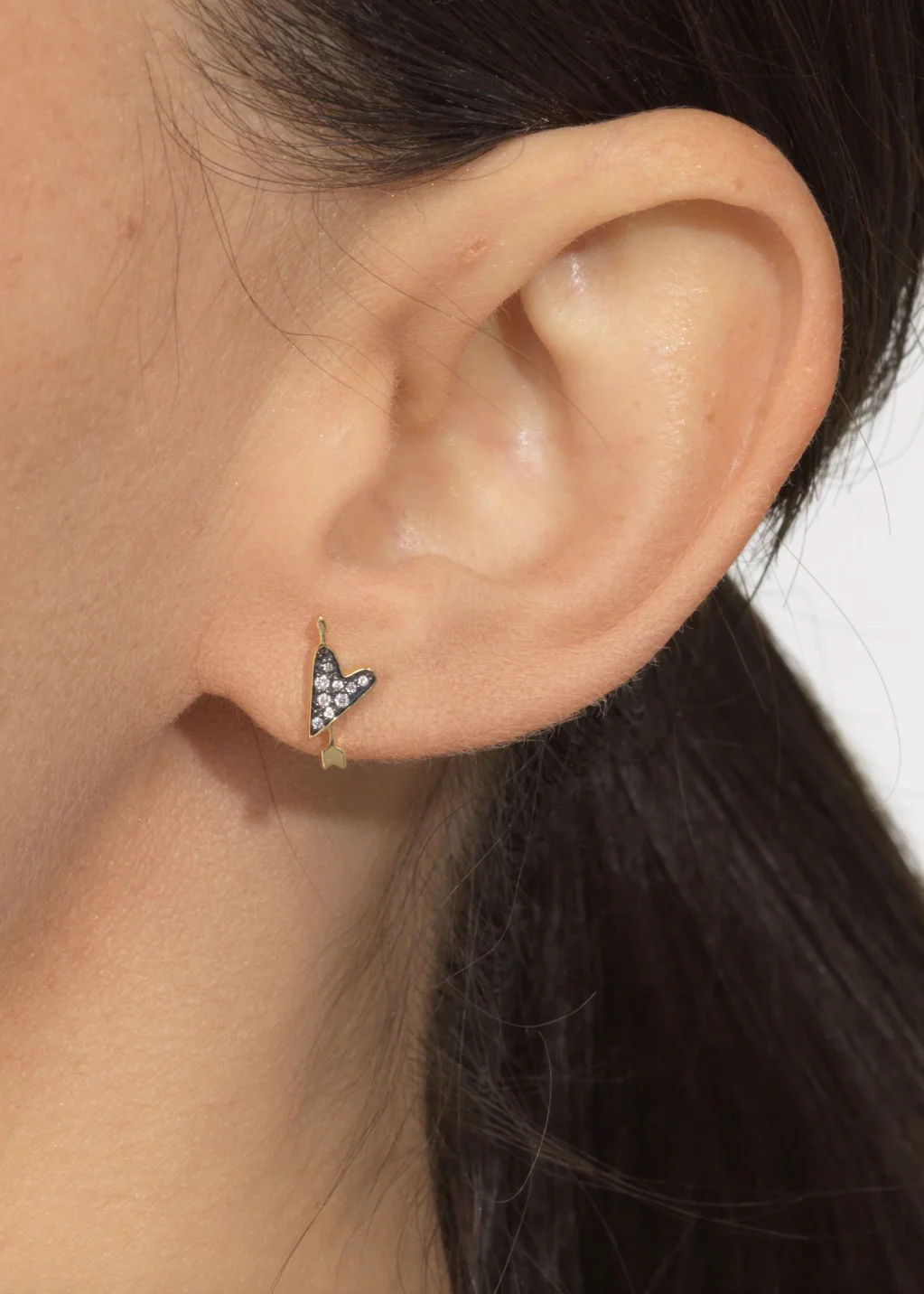 Heart Motif Studs - Image 2
