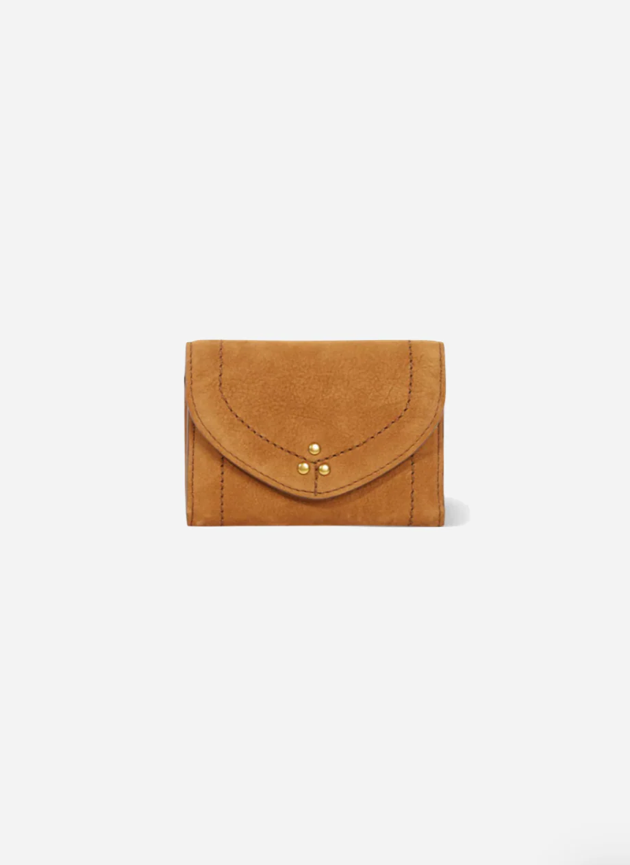 Helmut Wallet in Tabac Suede