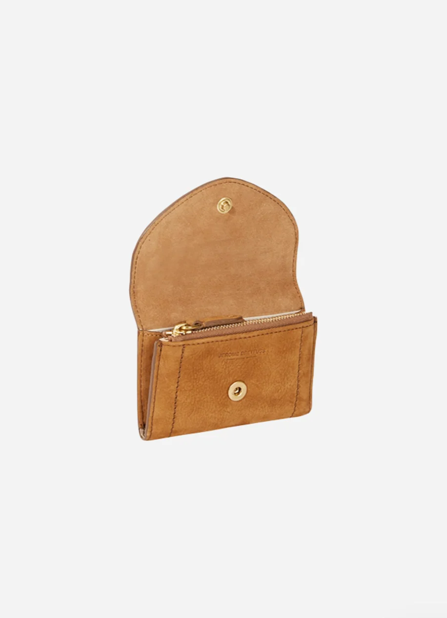 Helmut Wallet in Tabac Suede - Image 2