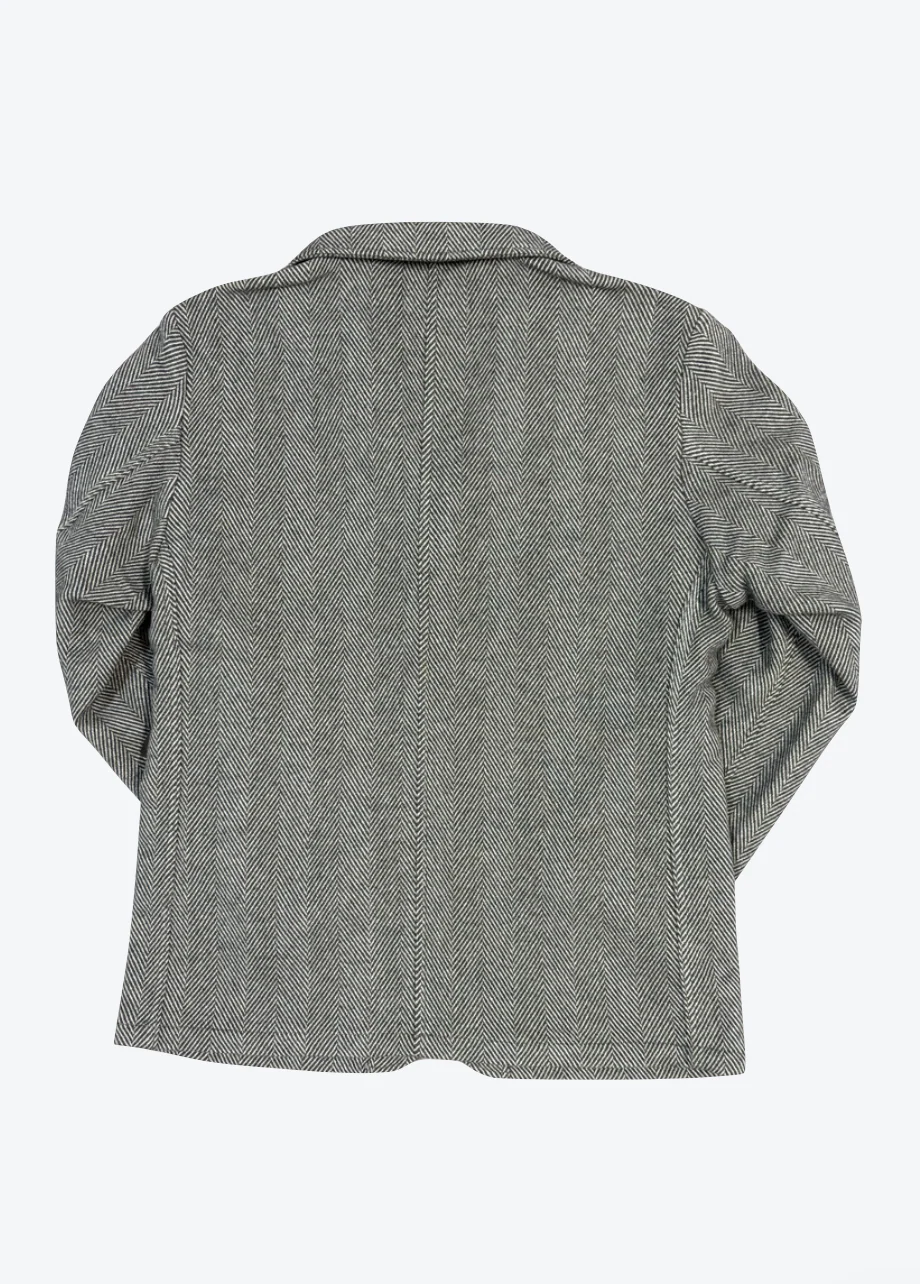 Herringbone Work Blazer - Image 2