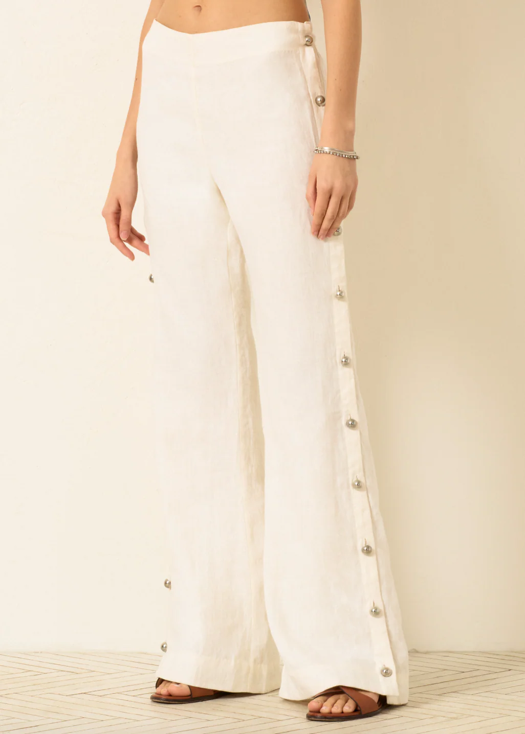 Holland Pearl Linen Pant
