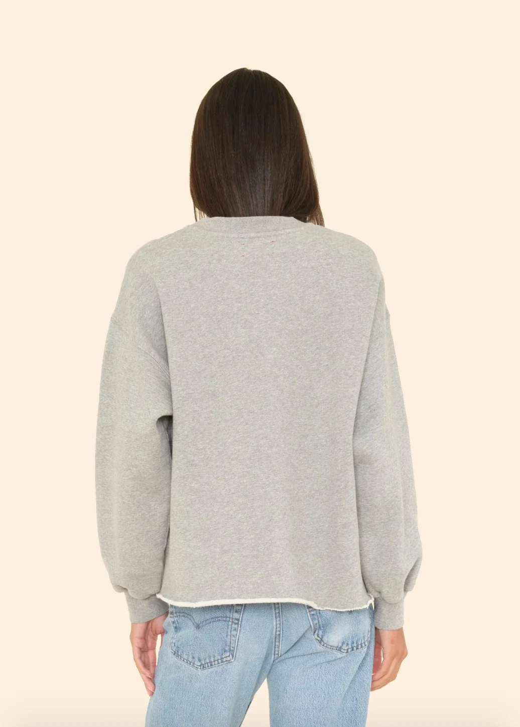 Honor Sweatshirt in Heather Grey - Image 3