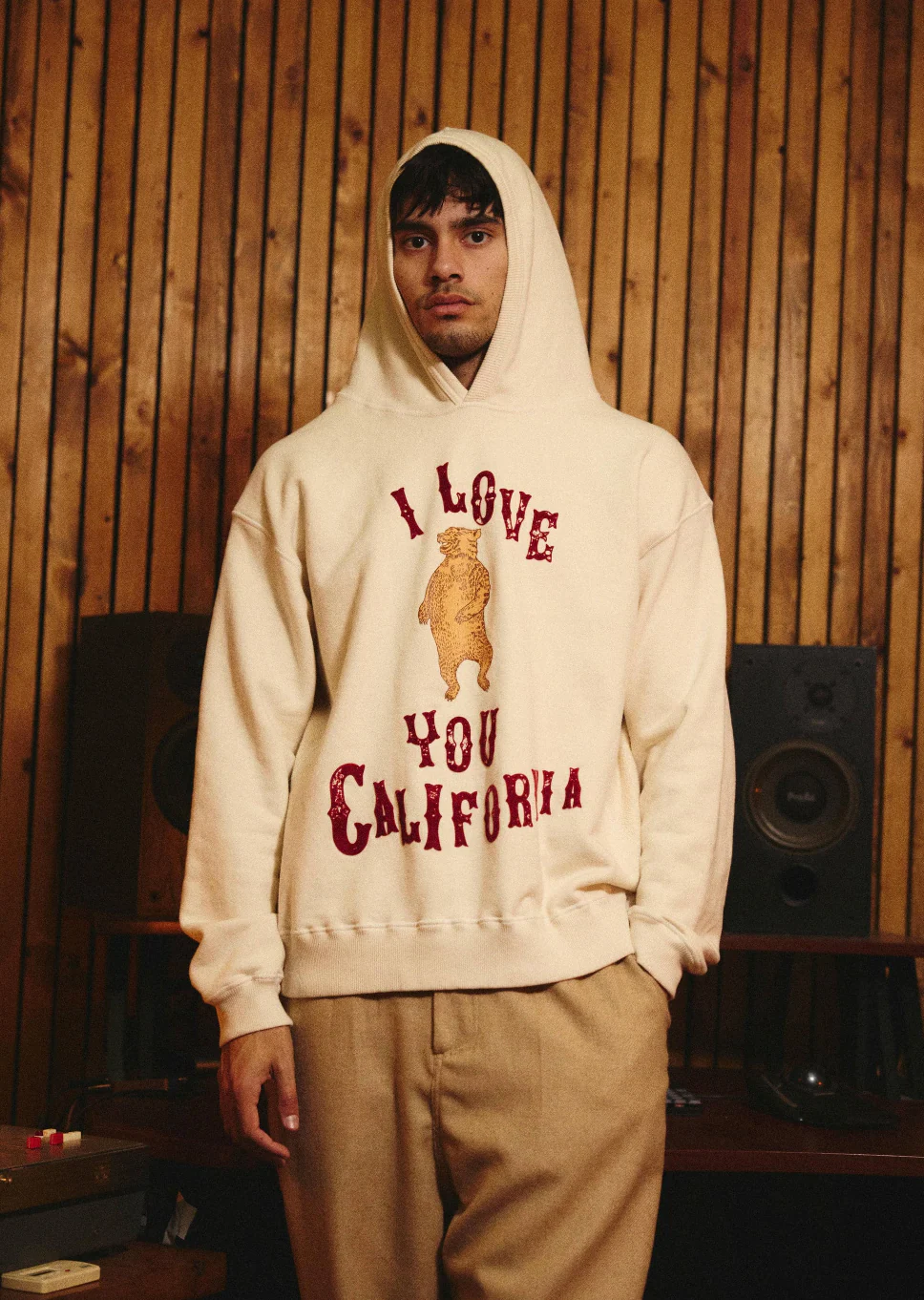 "I Love You California" Hooded Sweatshirt - Image 2