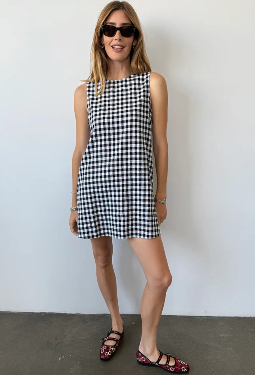 Indus Gingham Dress - Image 3