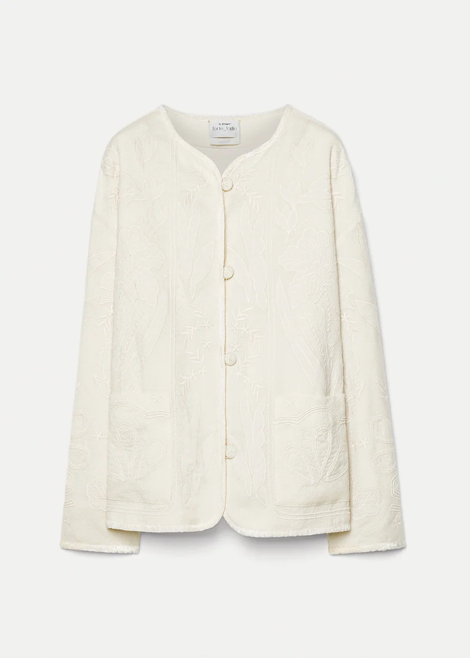 Iris Velvet Embroidered Blouson