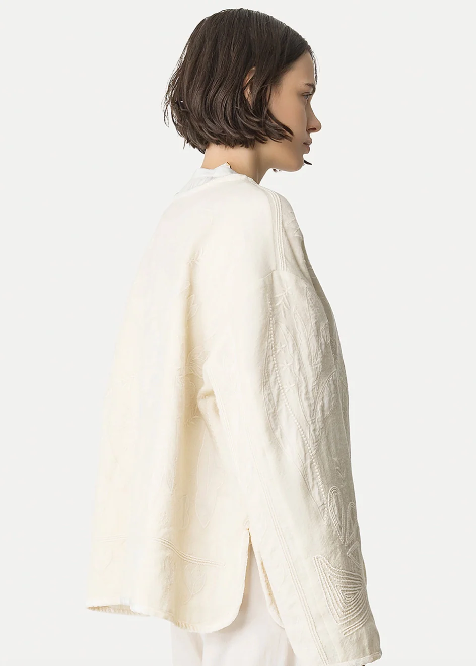 Iris Velvet Embroidered Blouson - Image 3