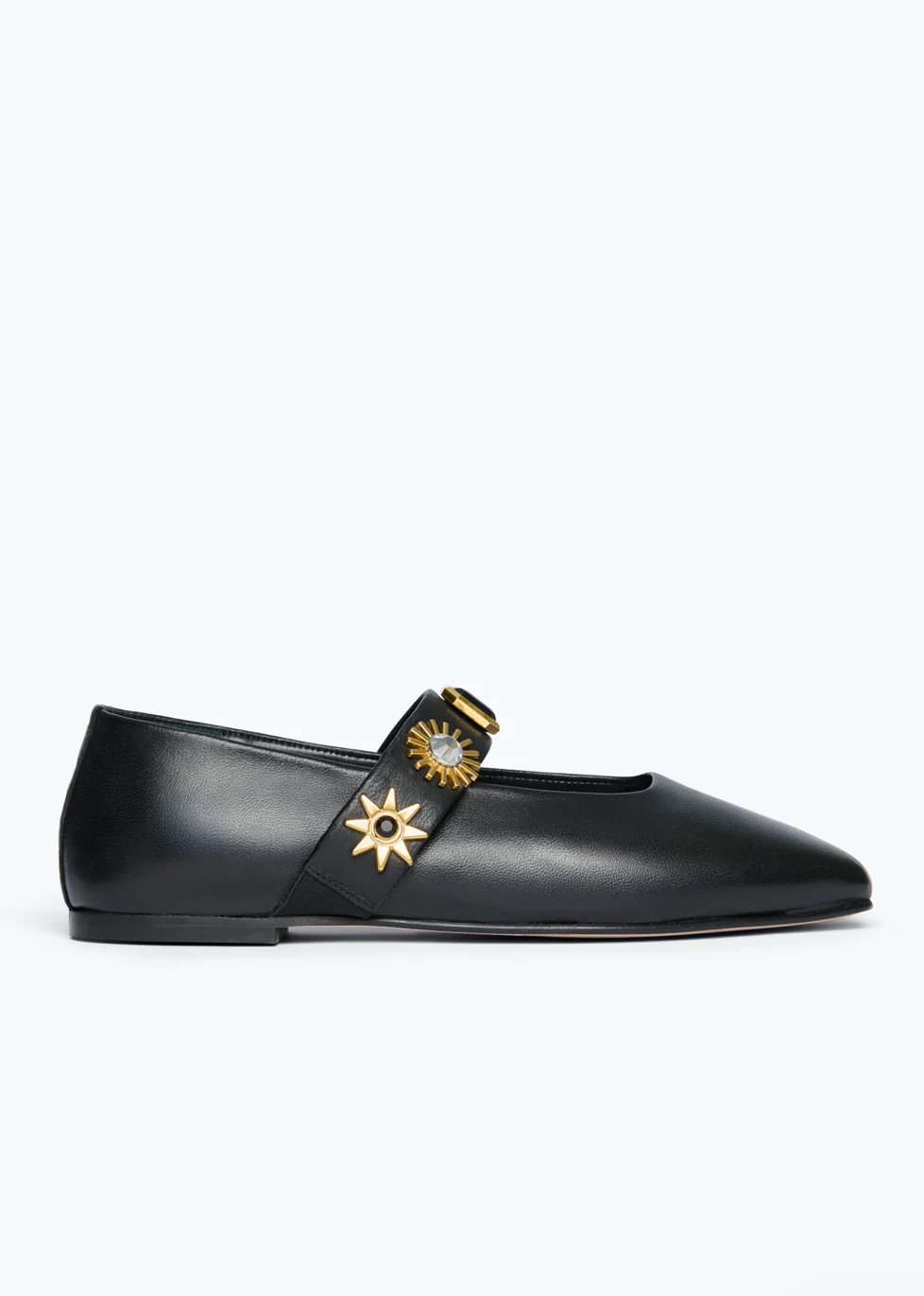 Jasmine Embellished Mary Jane Flats