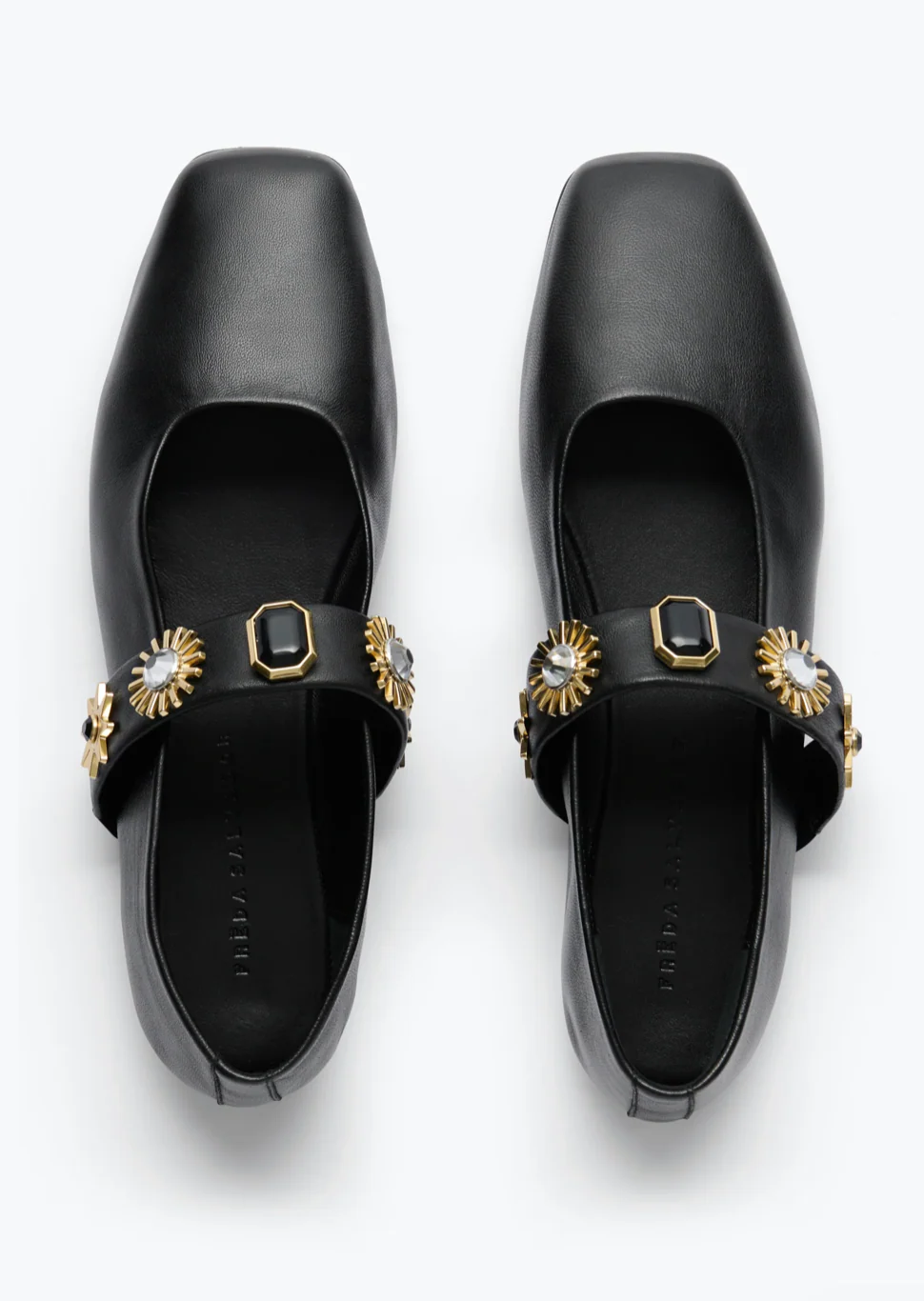 Jasmine Embellished Mary Jane Flats - Image 2